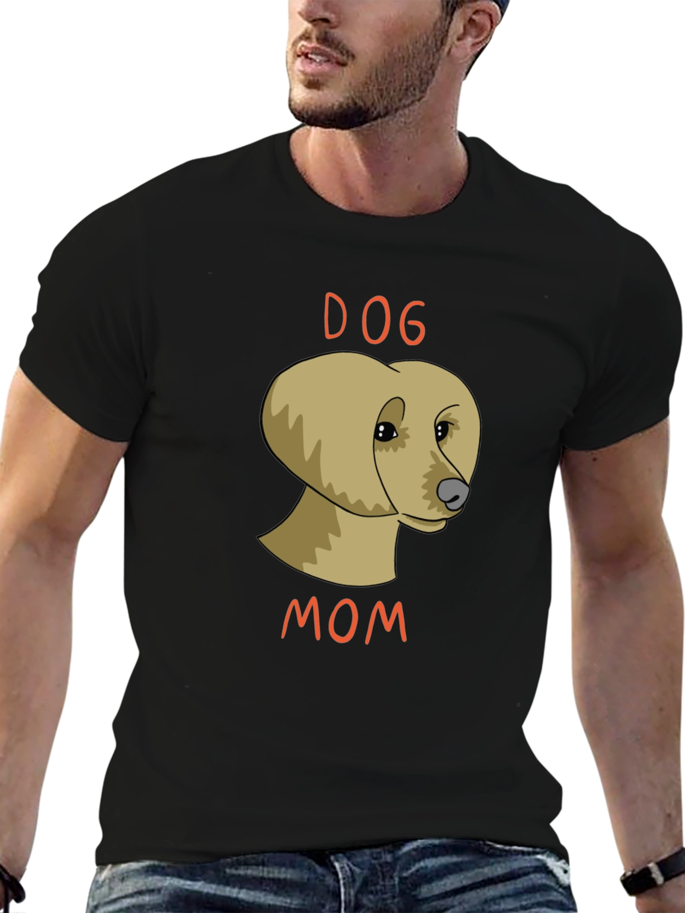 Dog Mom T-Shirt - Cute Dog Graphic Tee