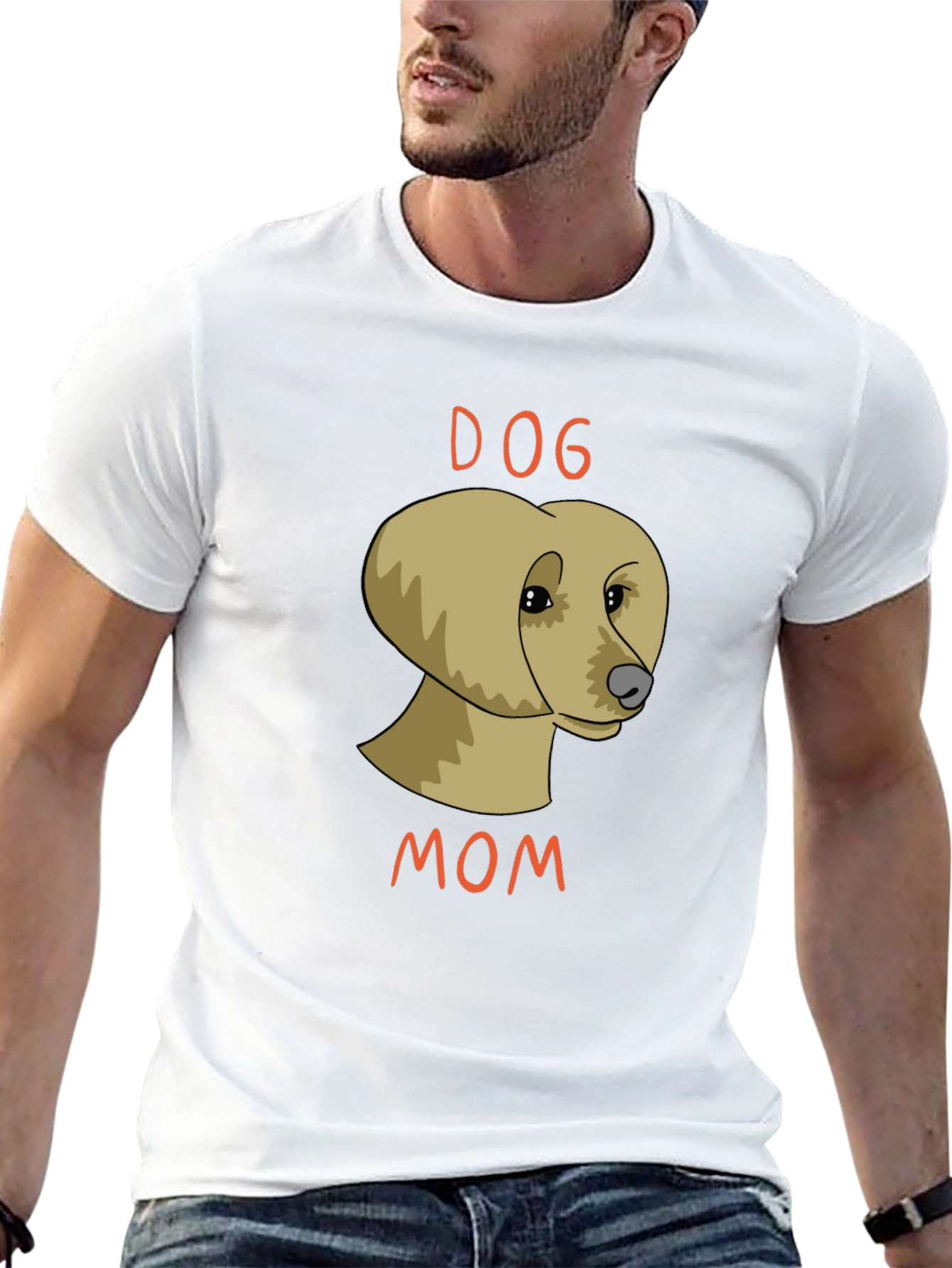 Dog Mom T-Shirt - Cute Dog Graphic Tee