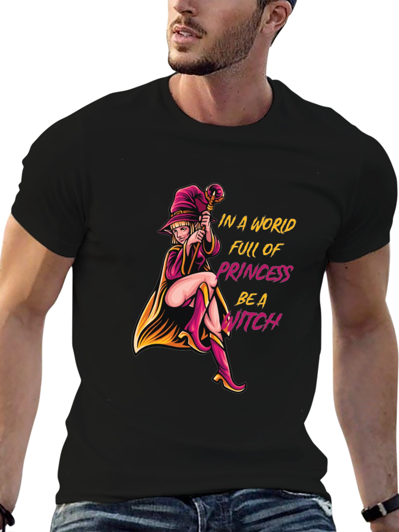 Be a Witch T-Shirt - Unique Graphic Tee
