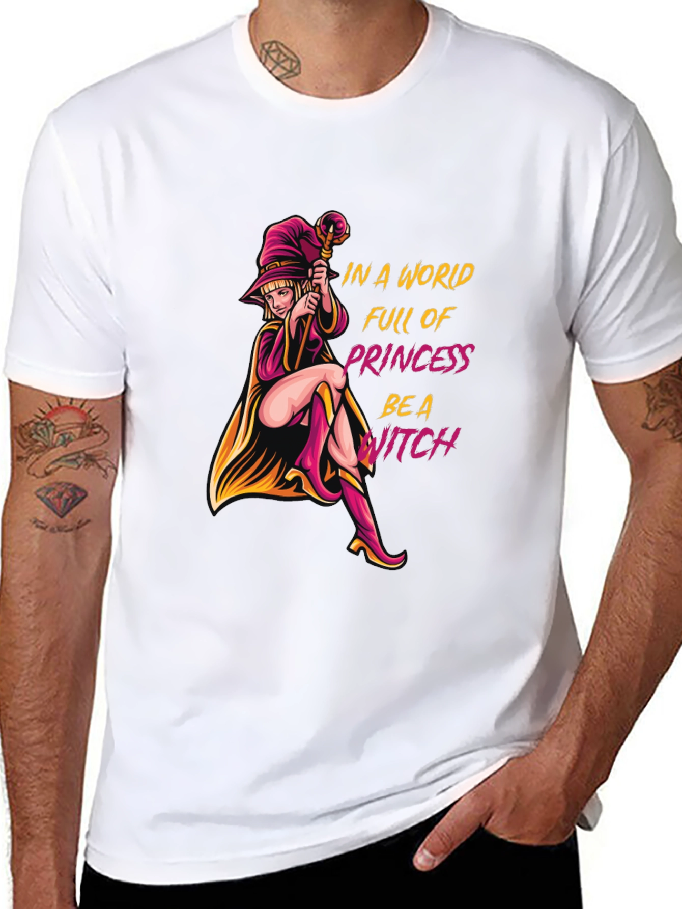 Be a Witch T-Shirt - Unique Graphic Tee