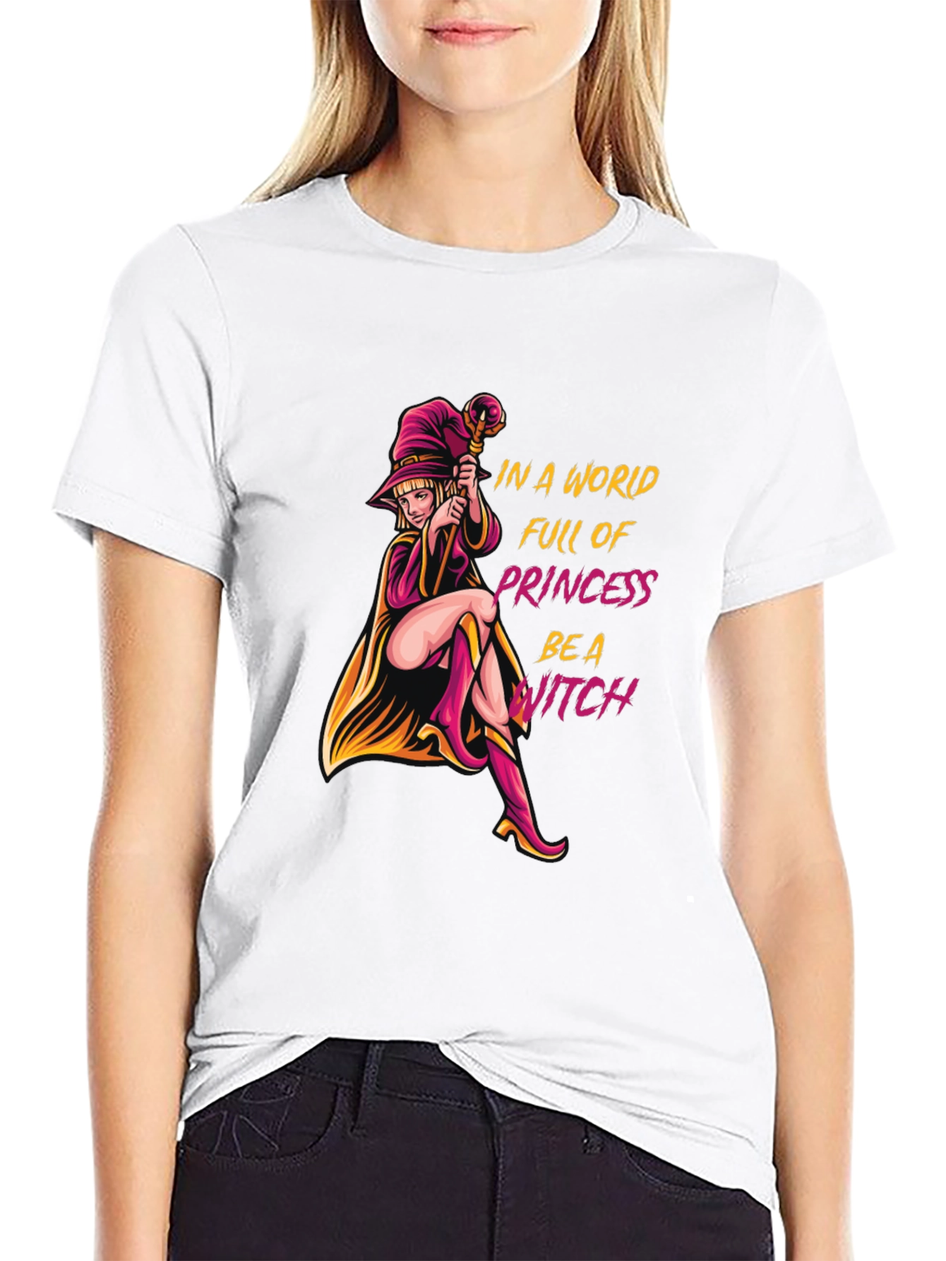 Be a Witch T-Shirt - Unique Graphic Tee
