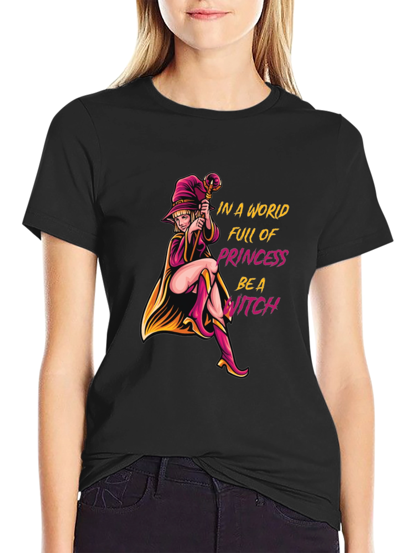 Be a Witch T-Shirt - Unique Graphic Tee