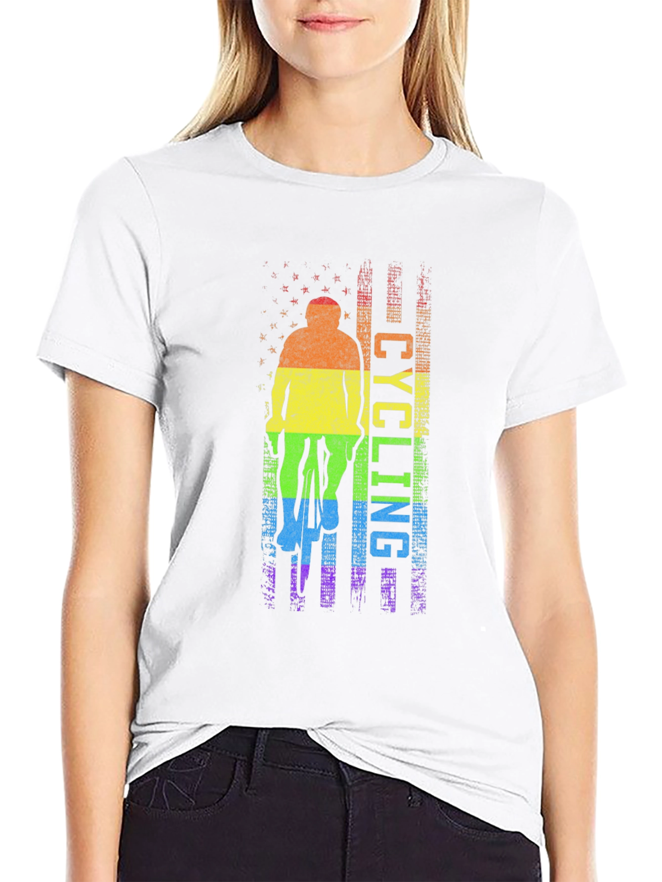 LGBT Pride Cycling T-Shirt