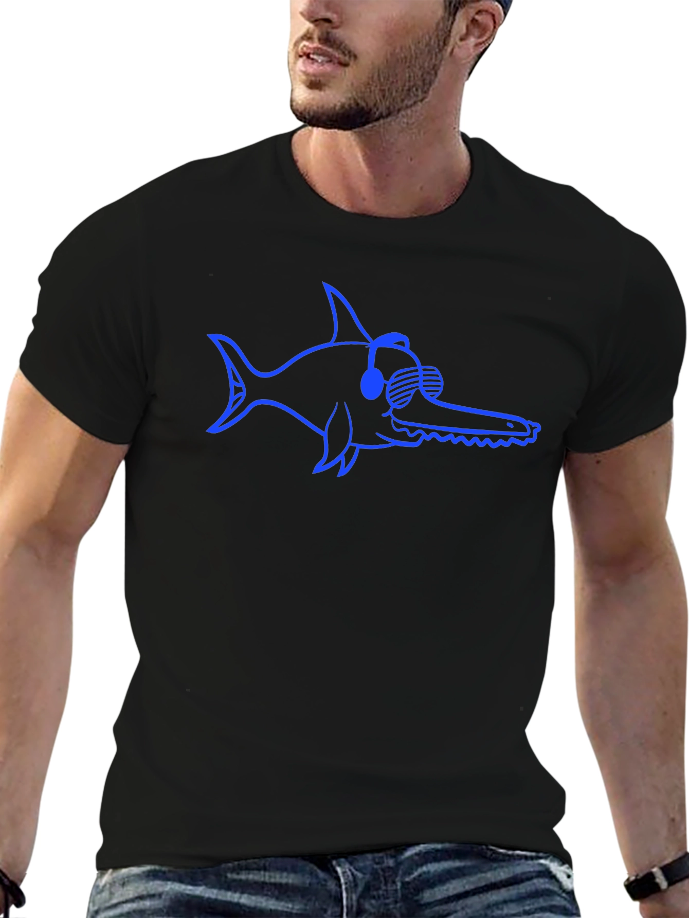 Cool Sawfish Graphic Tee