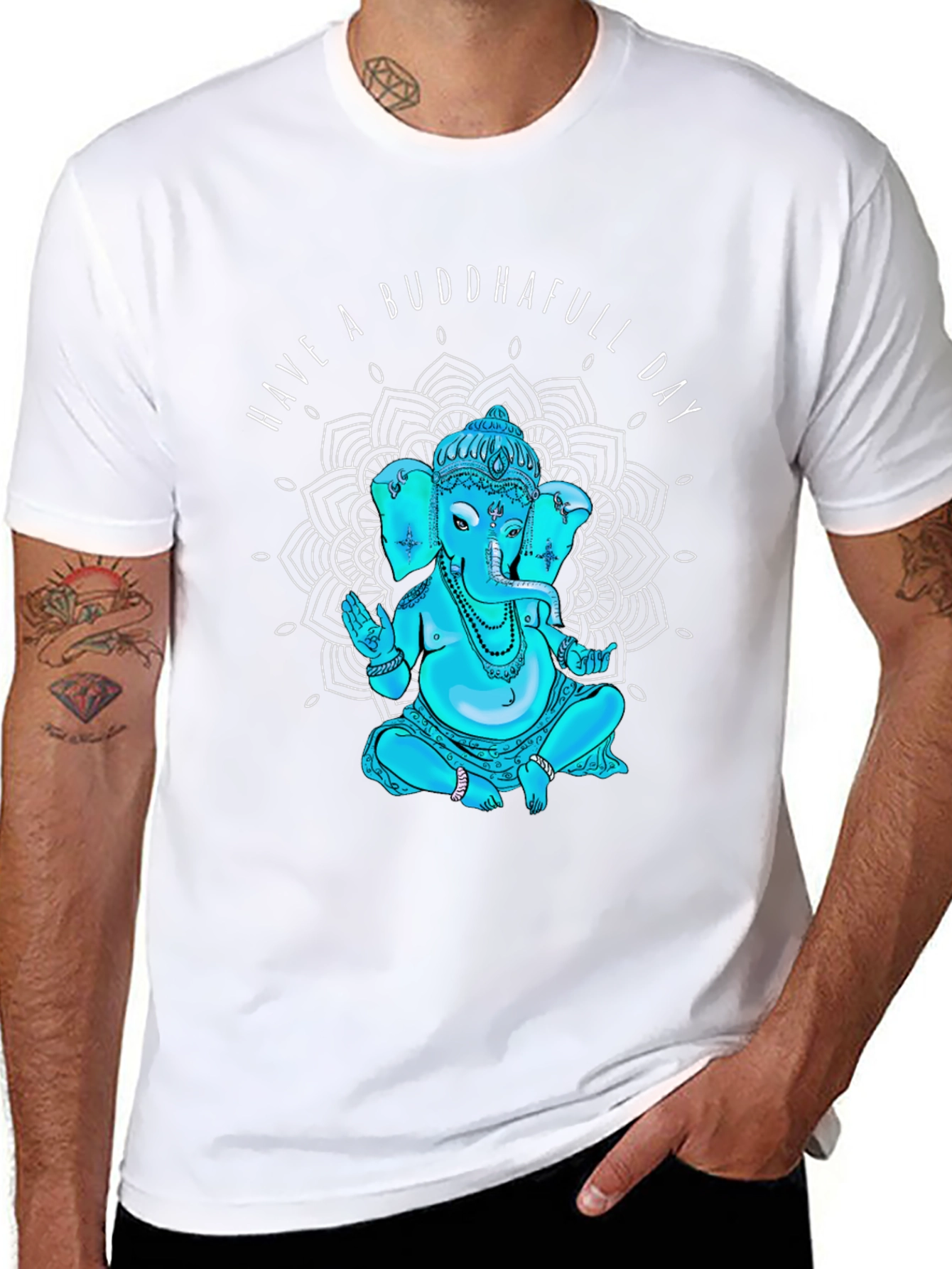 Buddhafull Day Graphic T-Shirt