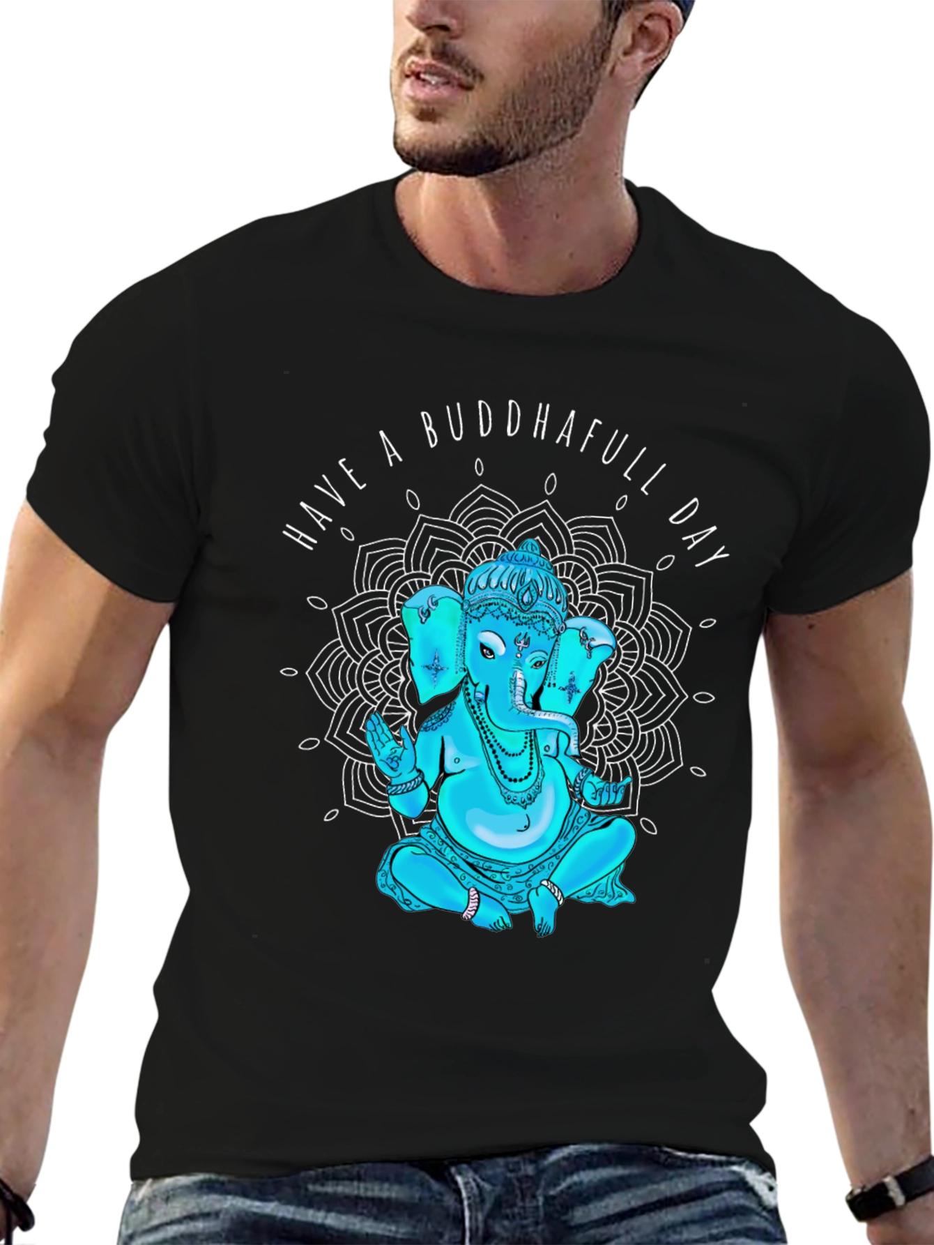 Buddhafull Day Graphic T-Shirt
