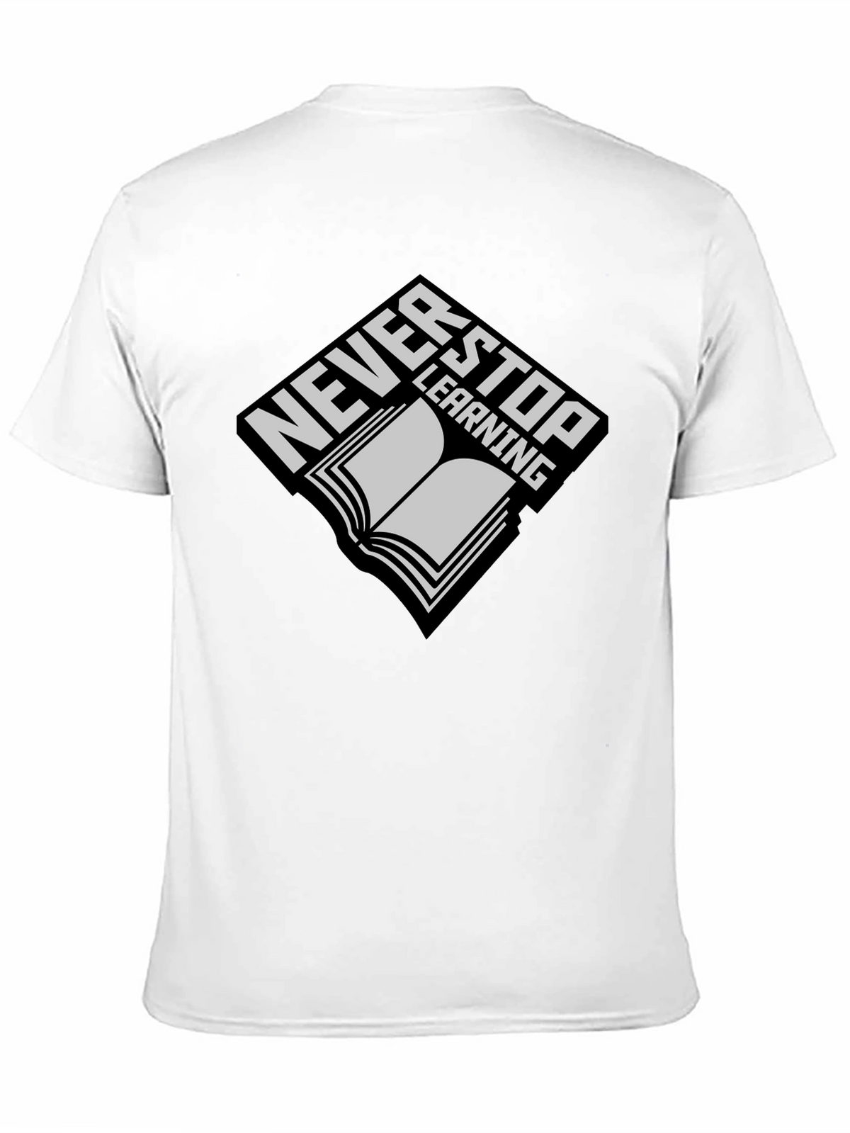 Never Stop Learning Graphic T-Shirt
