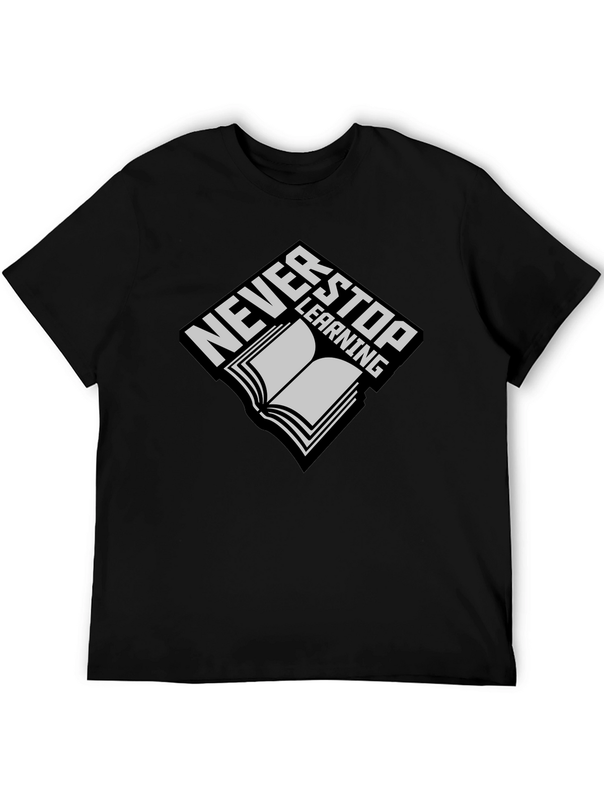 Never Stop Learning Graphic T-Shirt