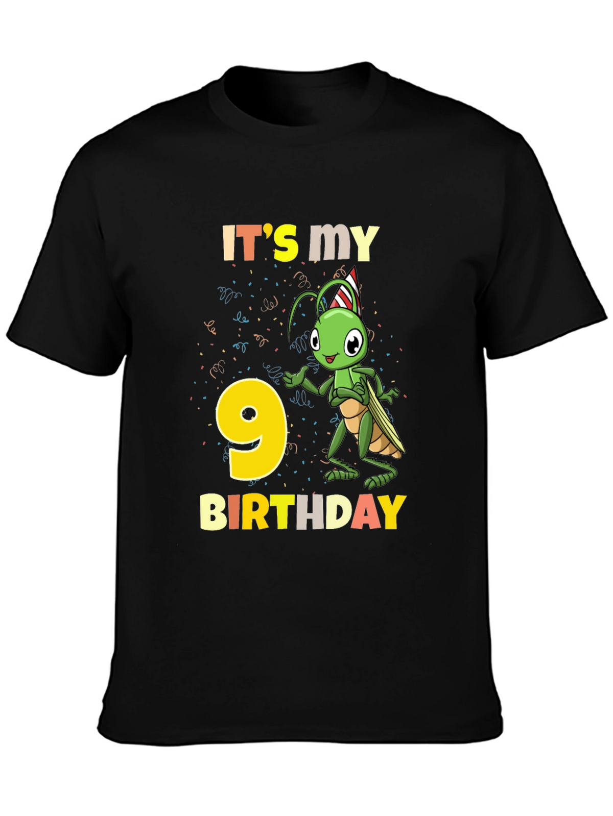 Its My 9th Birthday Cricket T-Shirt