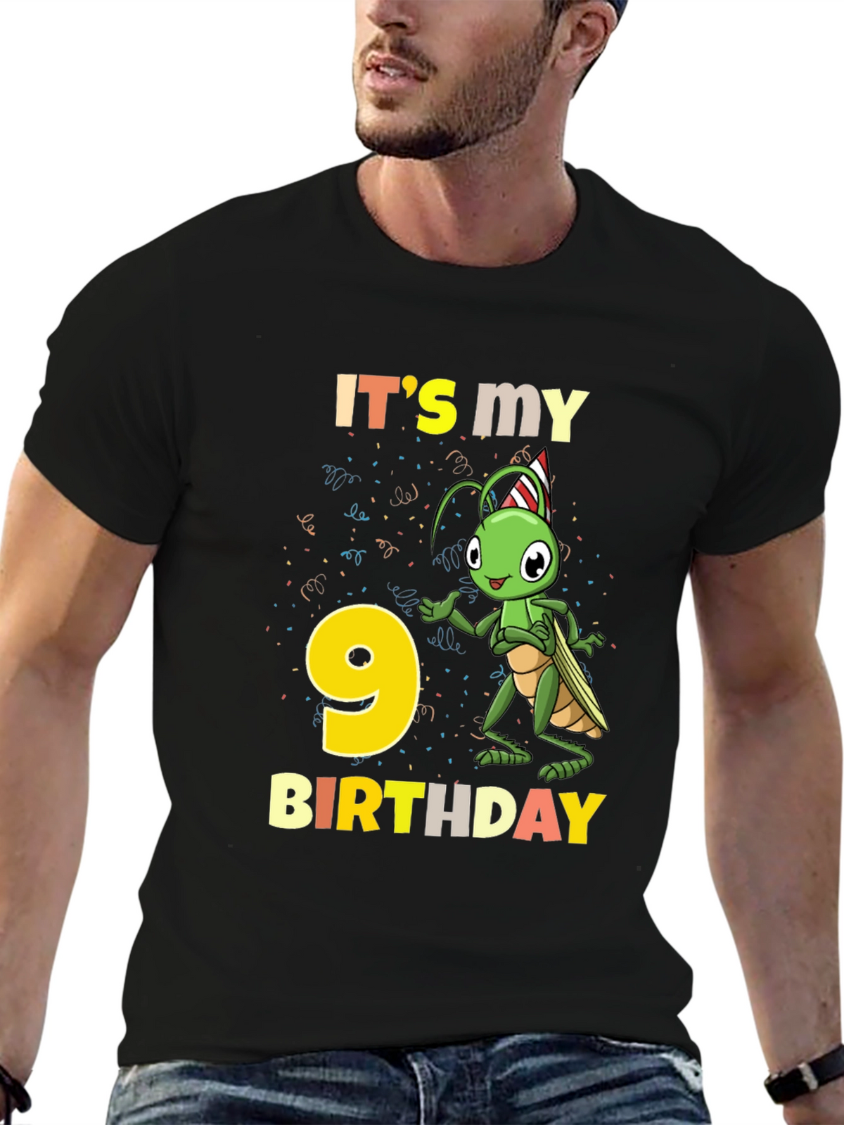 Its My 9th Birthday Cricket T-Shirt