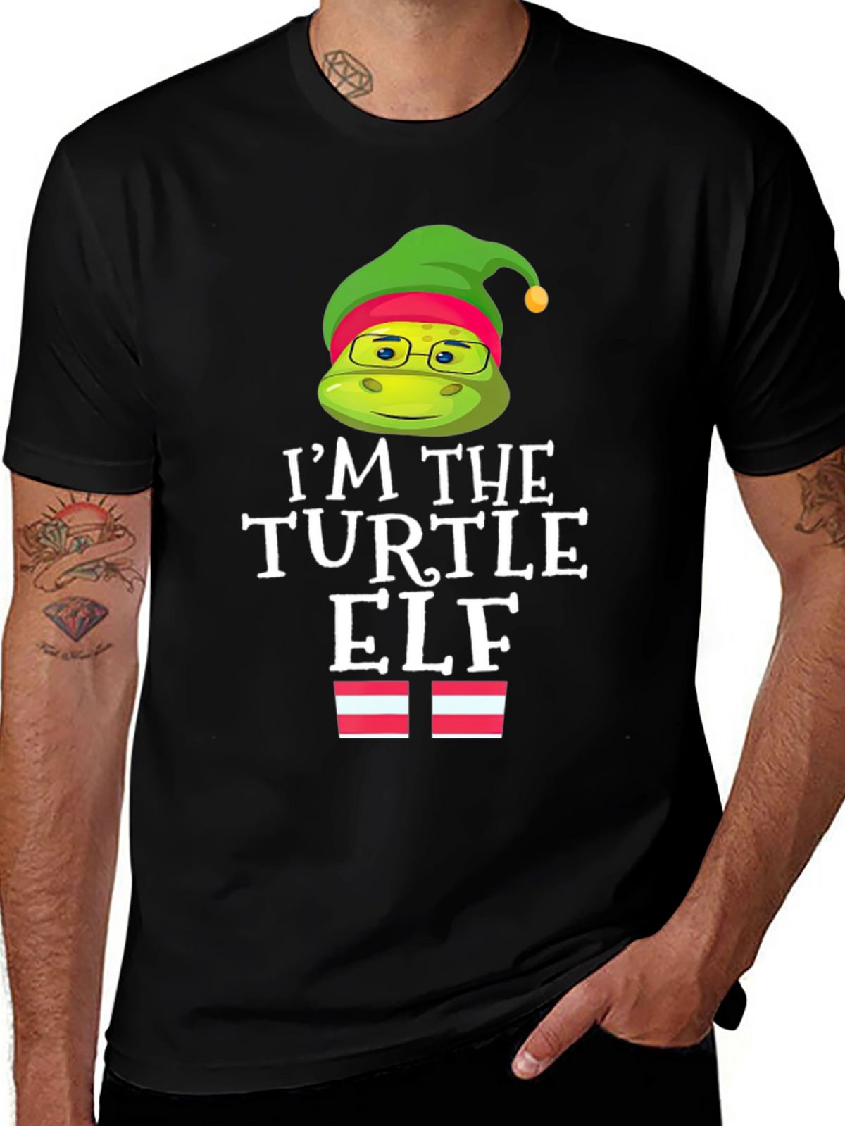 Im the Turtle Elf Holiday T-Shirt