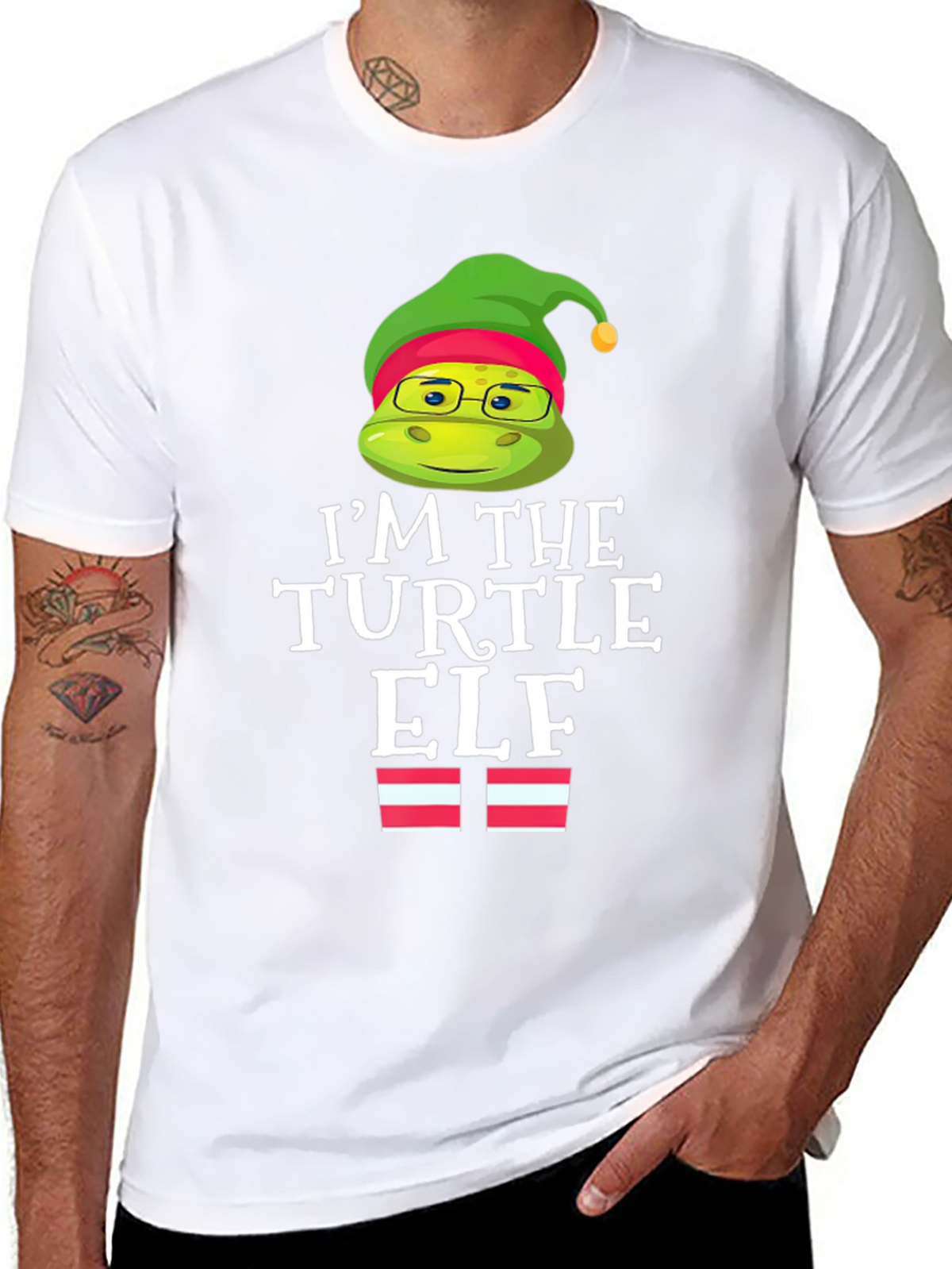 Im the Turtle Elf Holiday T-Shirt