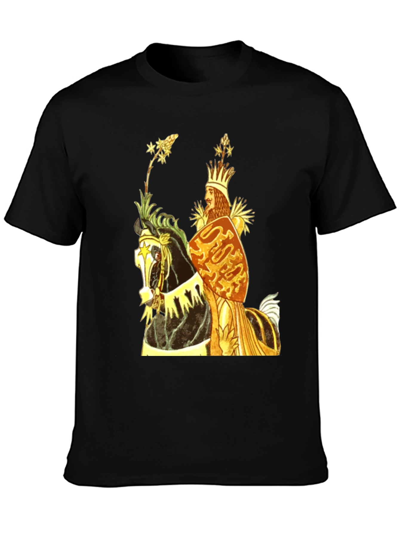 Royal Knight T-Shirt - Medieval Horseman Tee