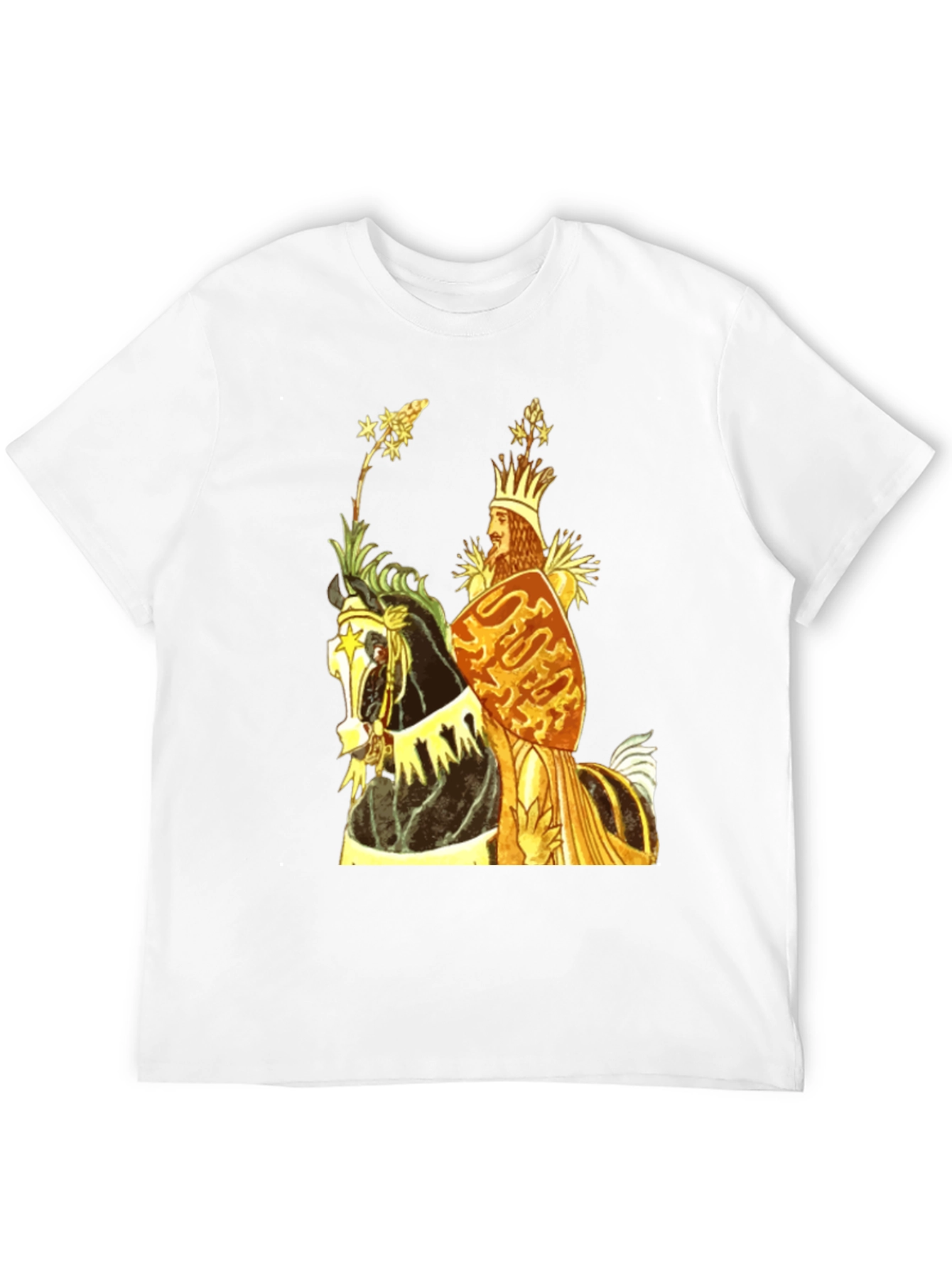 Royal Knight T-Shirt - Medieval Horseman Tee