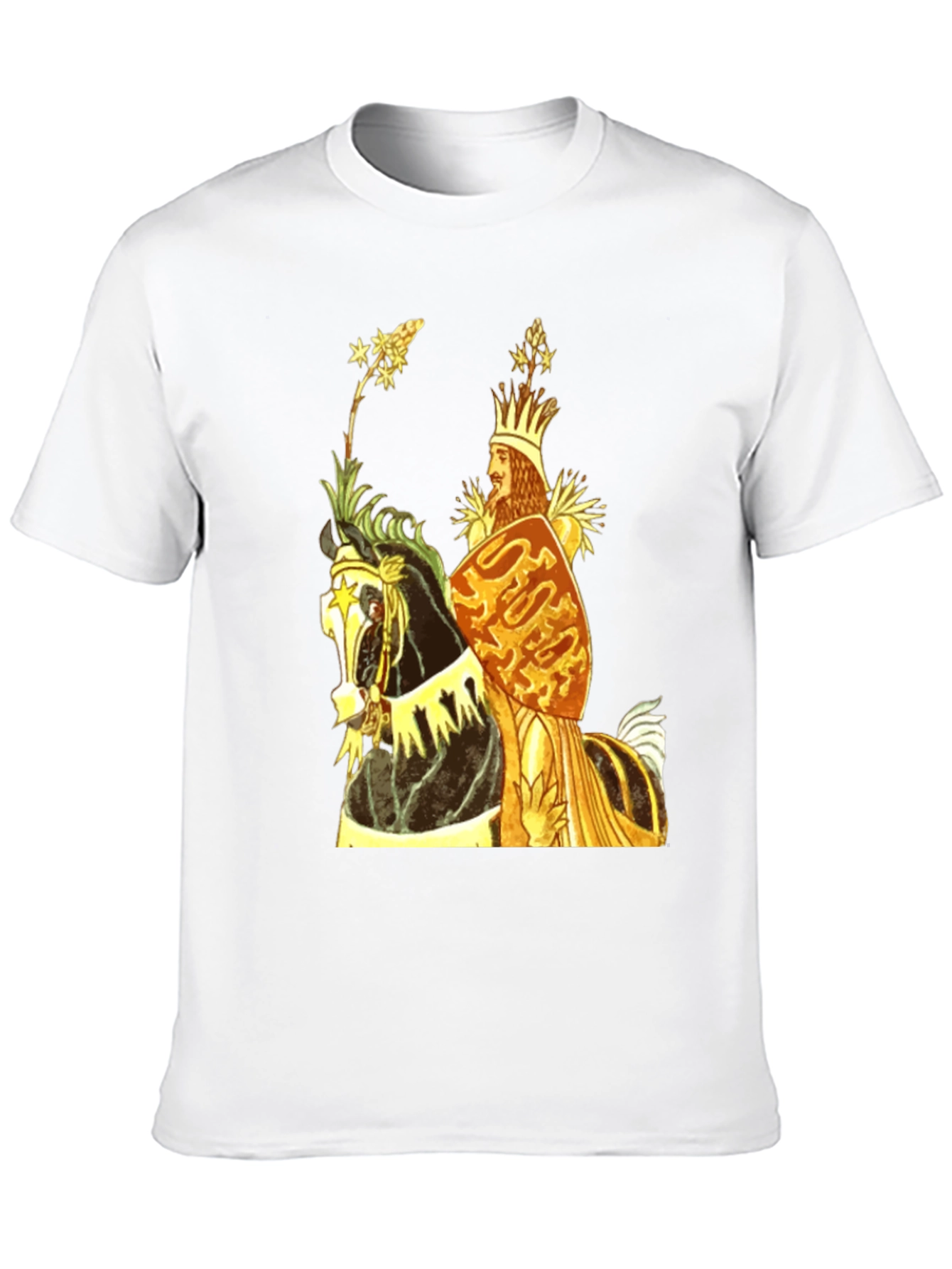 Royal Knight T-Shirt - Medieval Horseman Tee