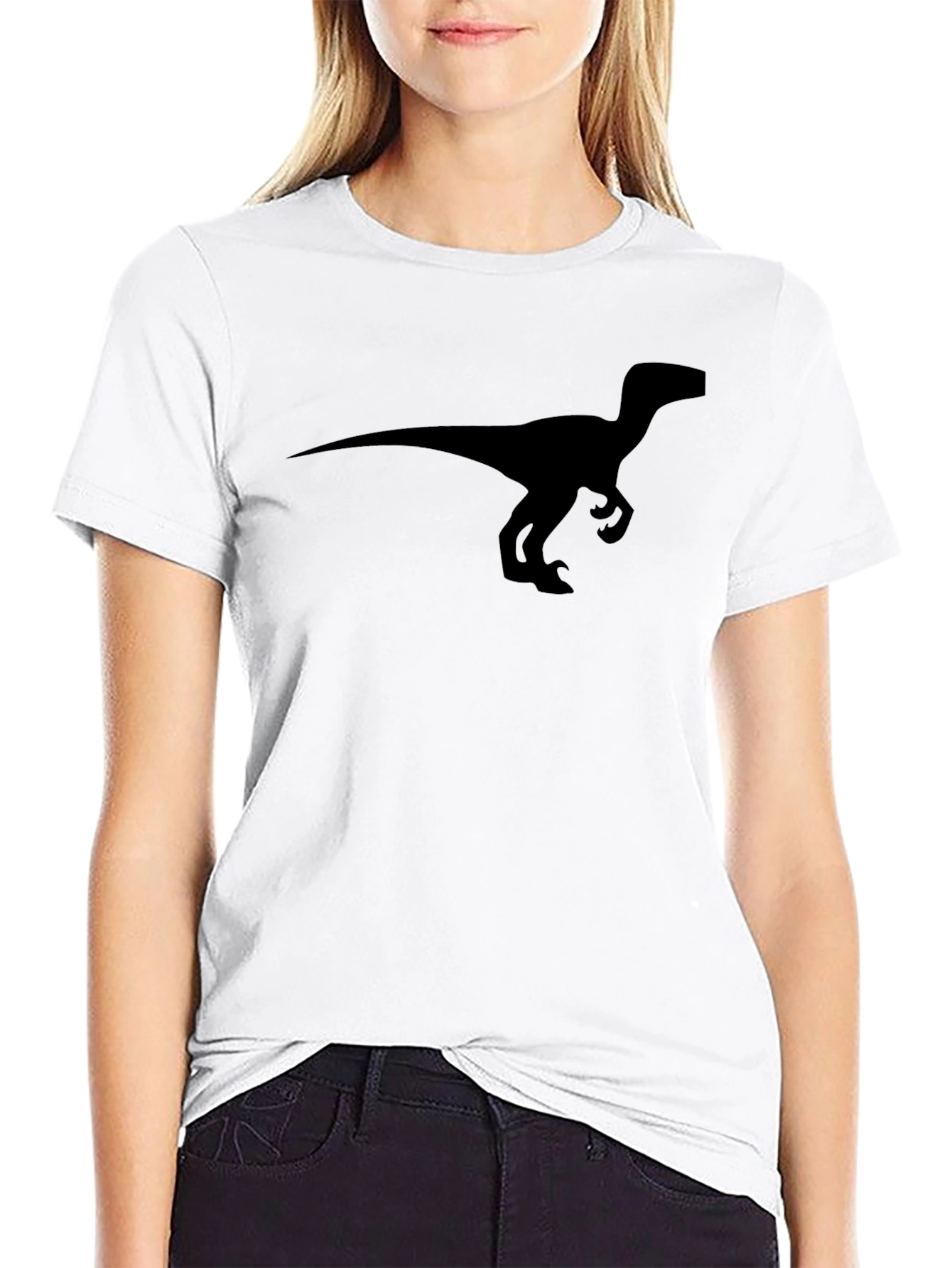 Raptor Silhouette Black T-Shirt