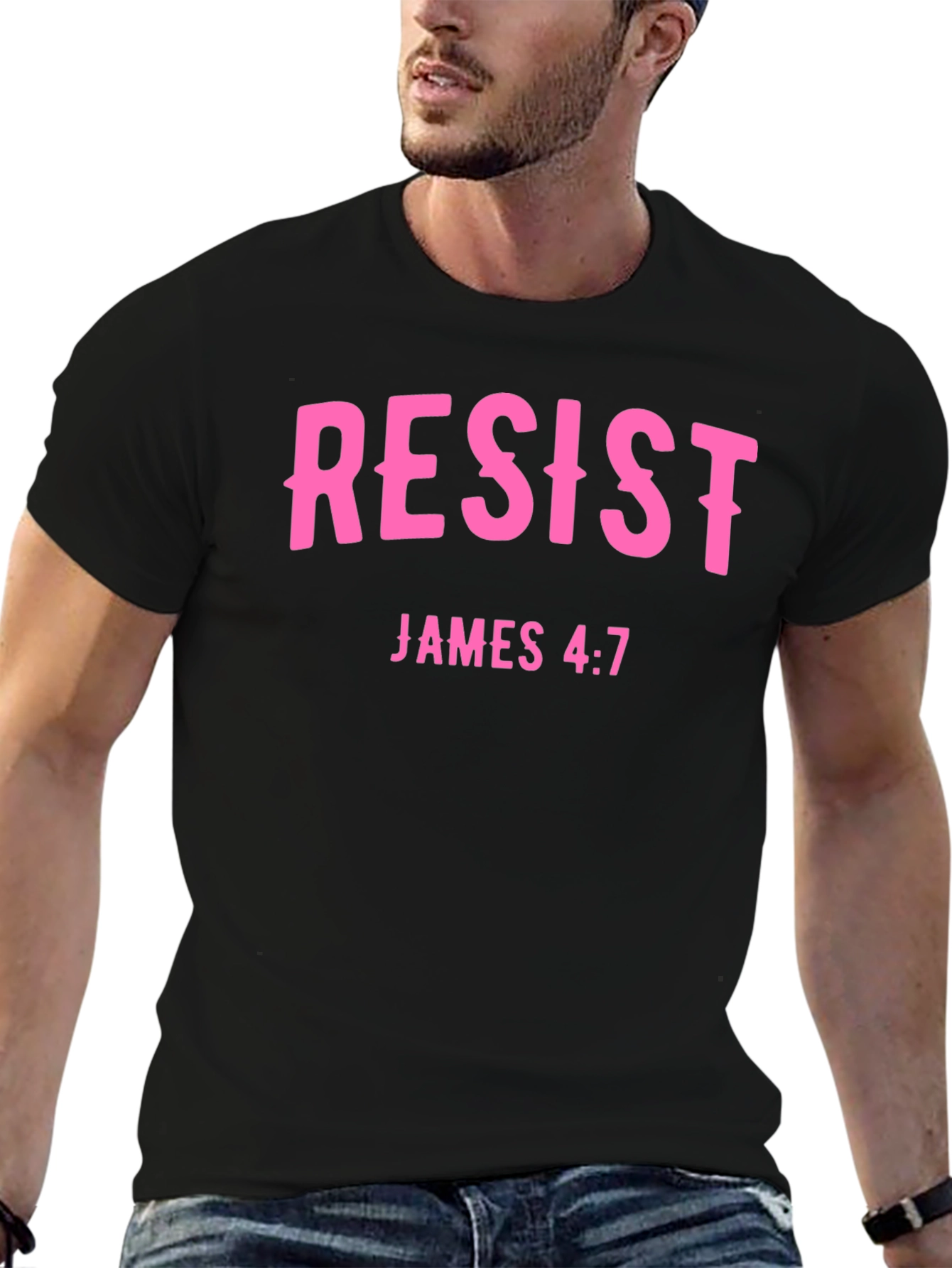 Resist James 4:7 Graphic T-Shirt