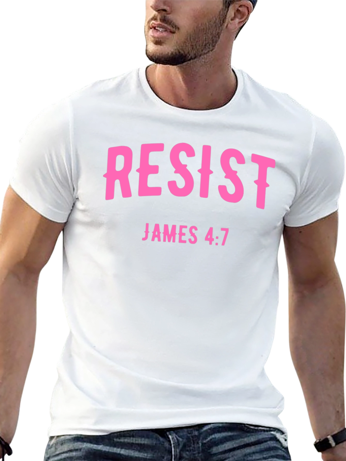 Resist James 4:7 Graphic T-Shirt