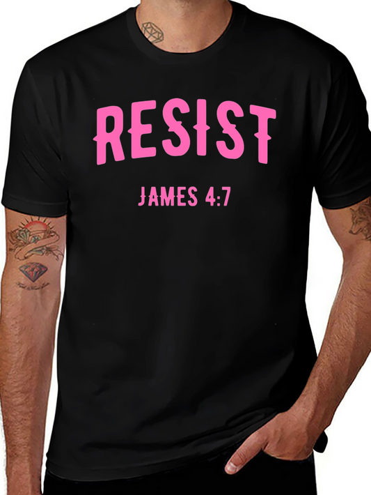 Resist James 4:7 Graphic T-Shirt