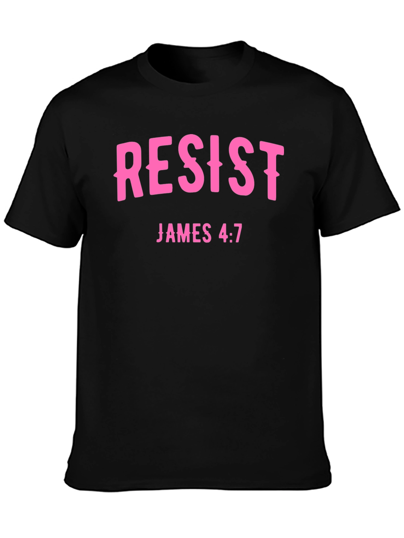 Resist James 4:7 Graphic T-Shirt