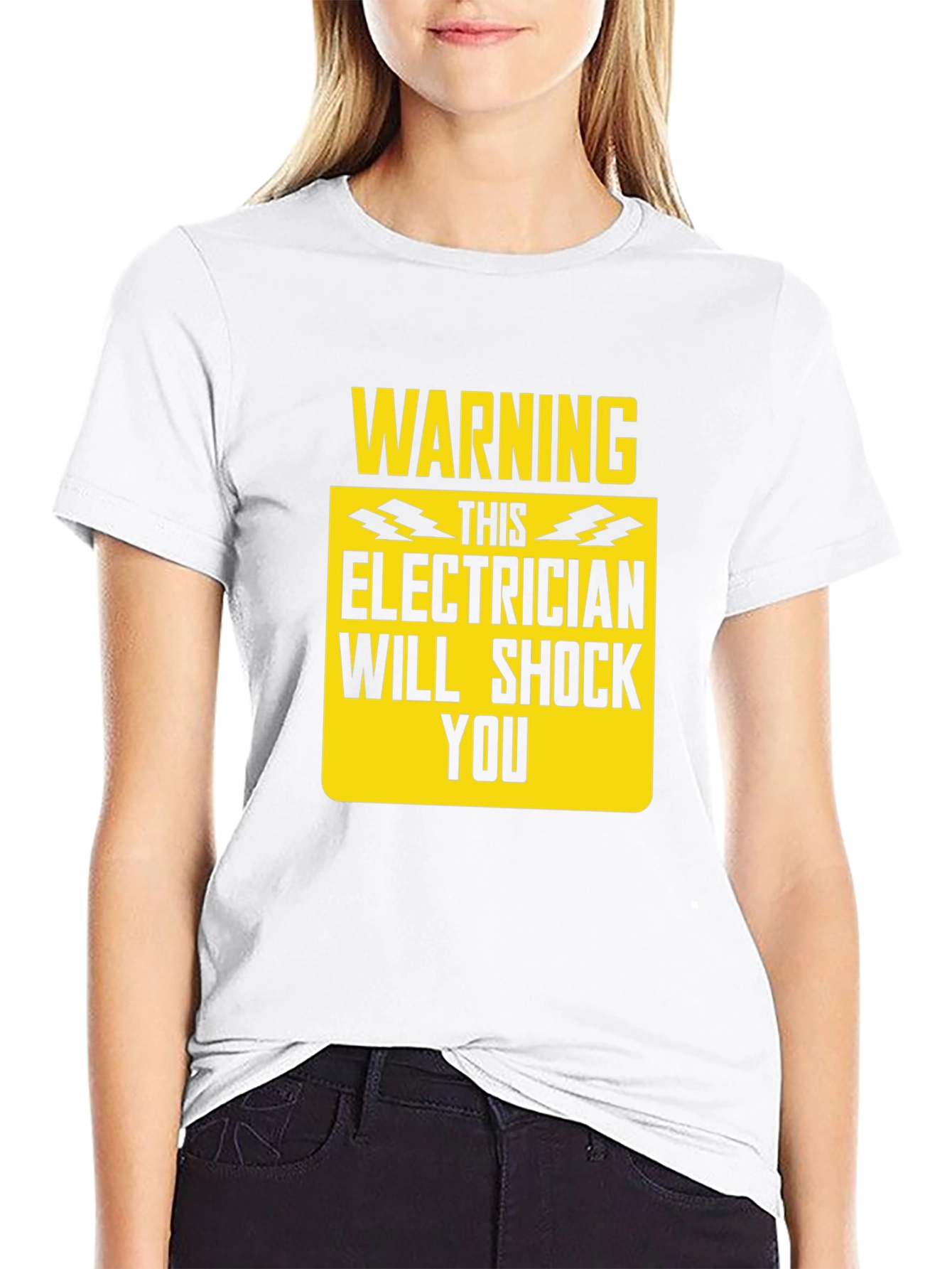 Warning Electrician Will Shock You T-Shirt