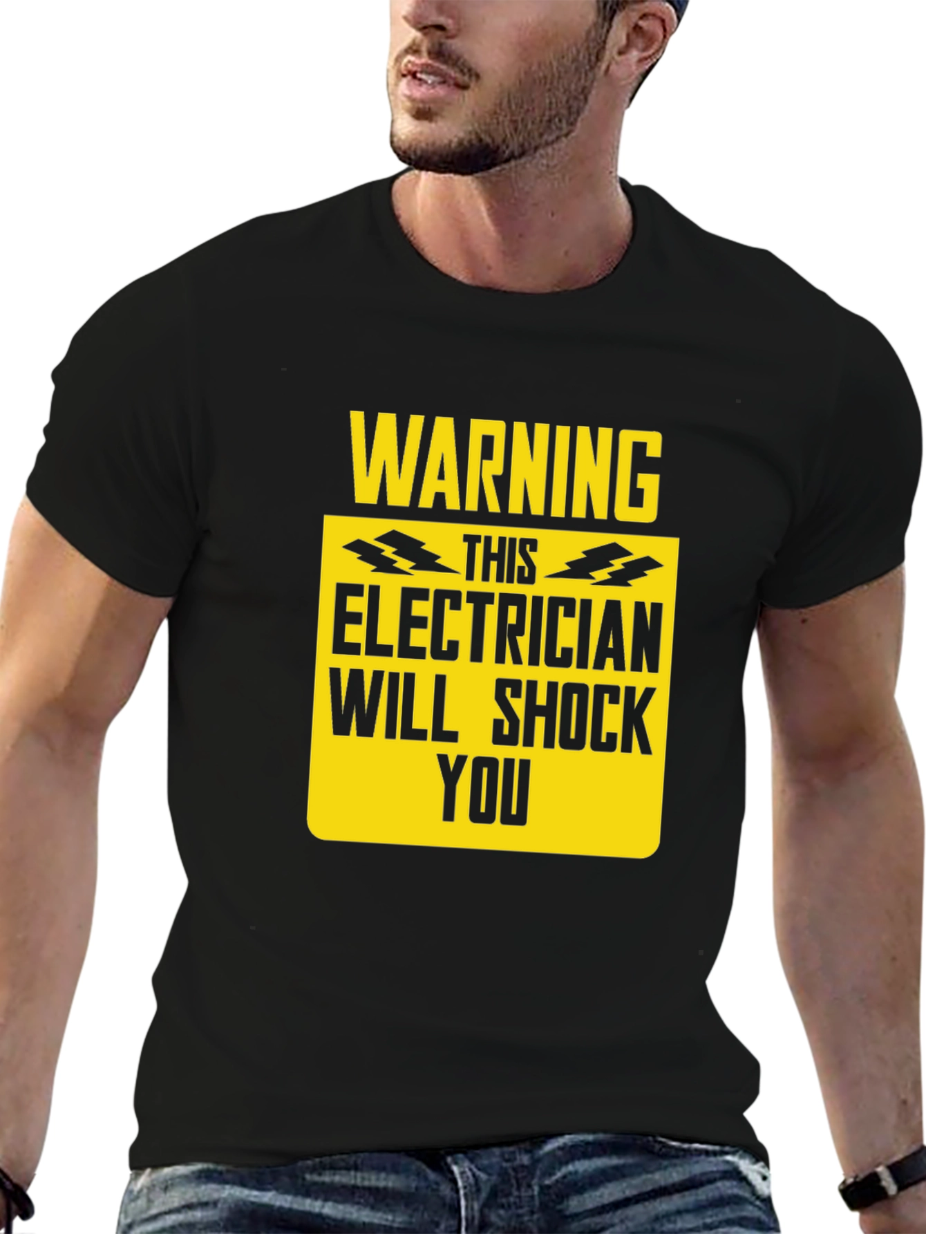 Warning Electrician Will Shock You T-Shirt