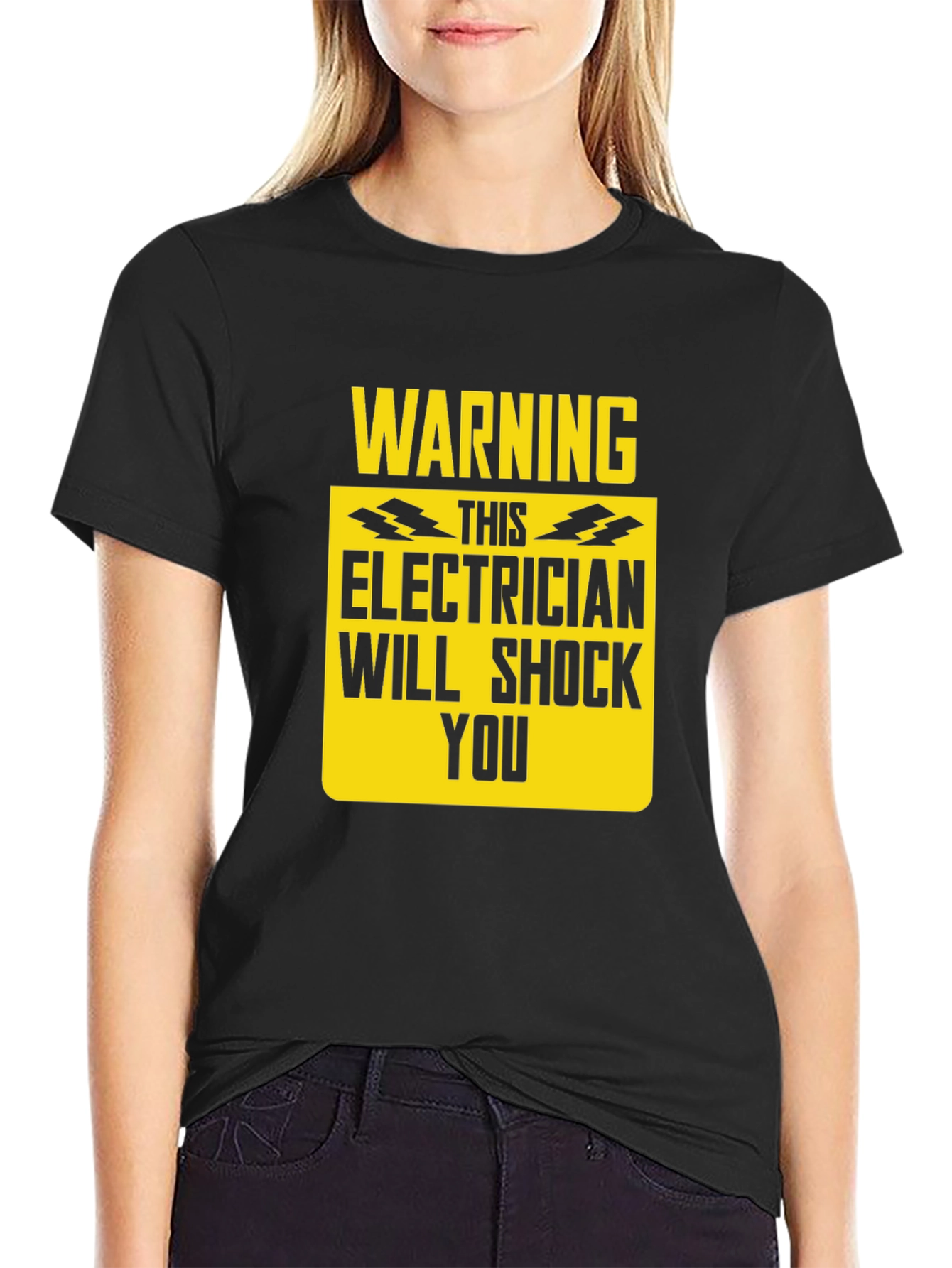 Warning Electrician Will Shock You T-Shirt