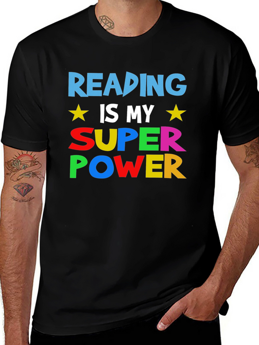 Reading is My Superpower T-Shirt