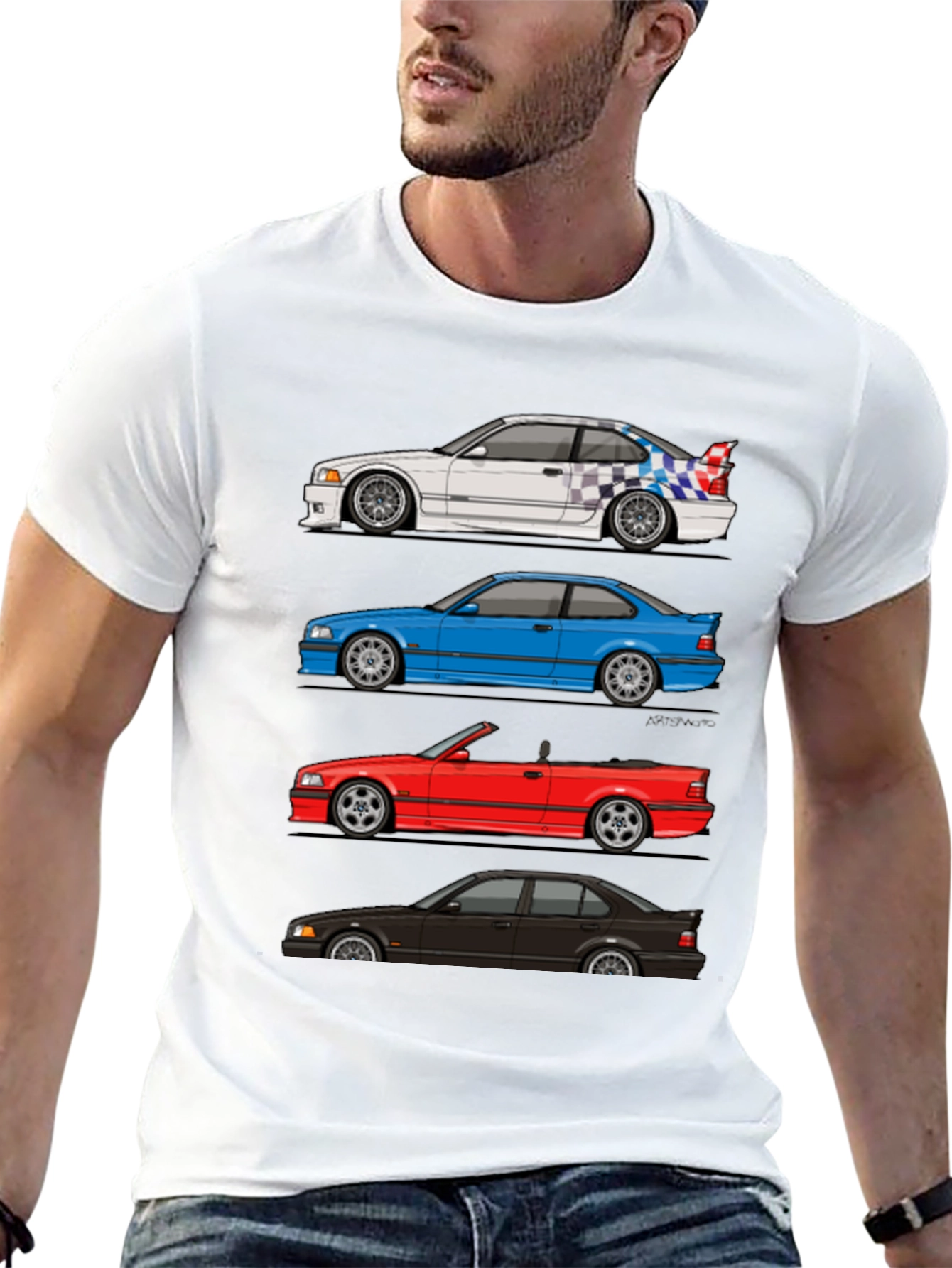E36 BMW Generations T-Shirt