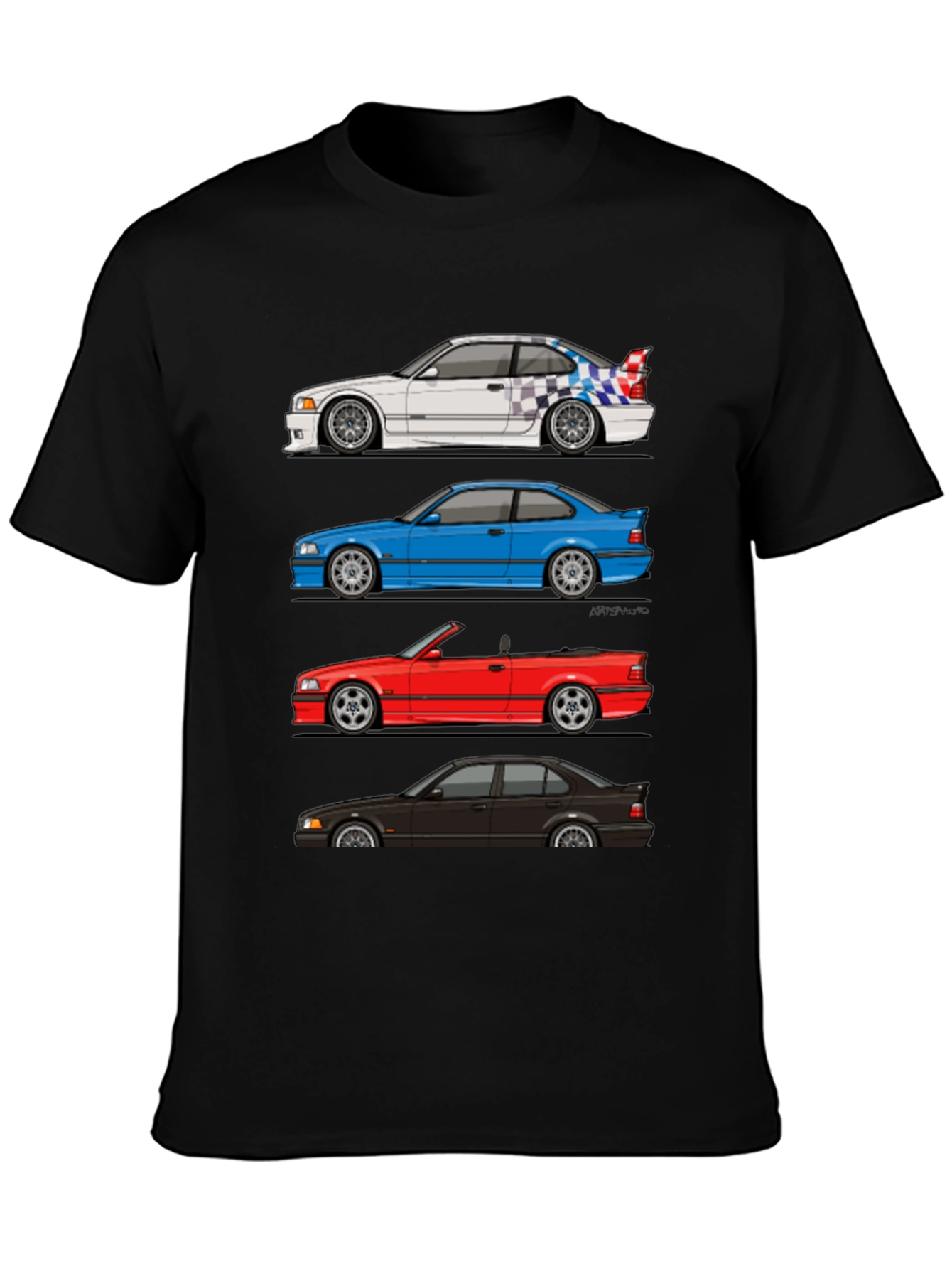 E36 BMW Generations T-Shirt
