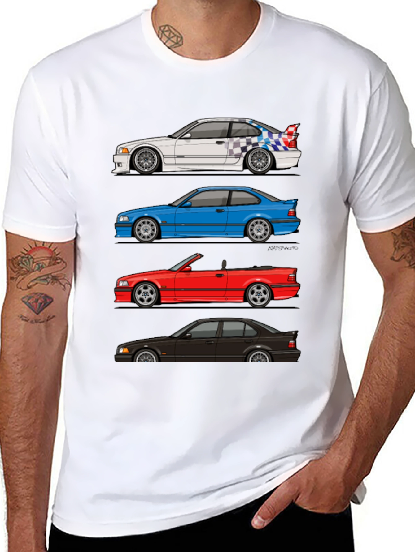 E36 BMW Generations T-Shirt