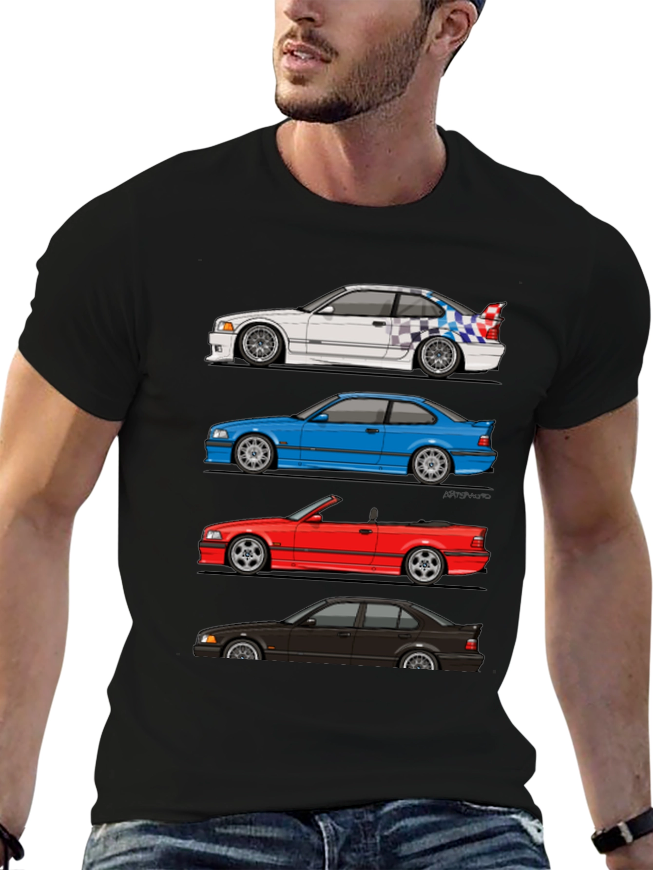 E36 BMW Generations T-Shirt
