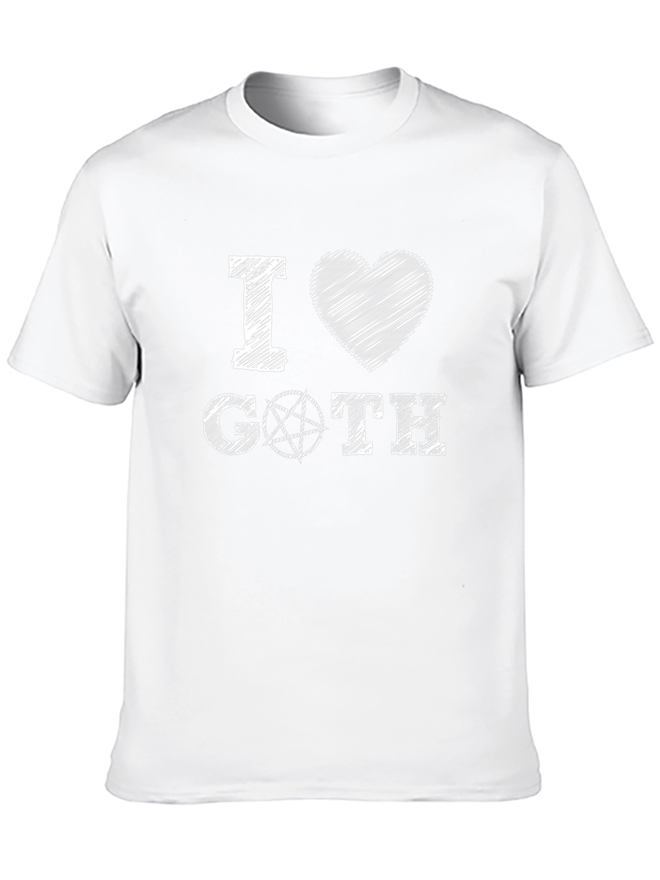 I Love Goth Black T-Shirt
