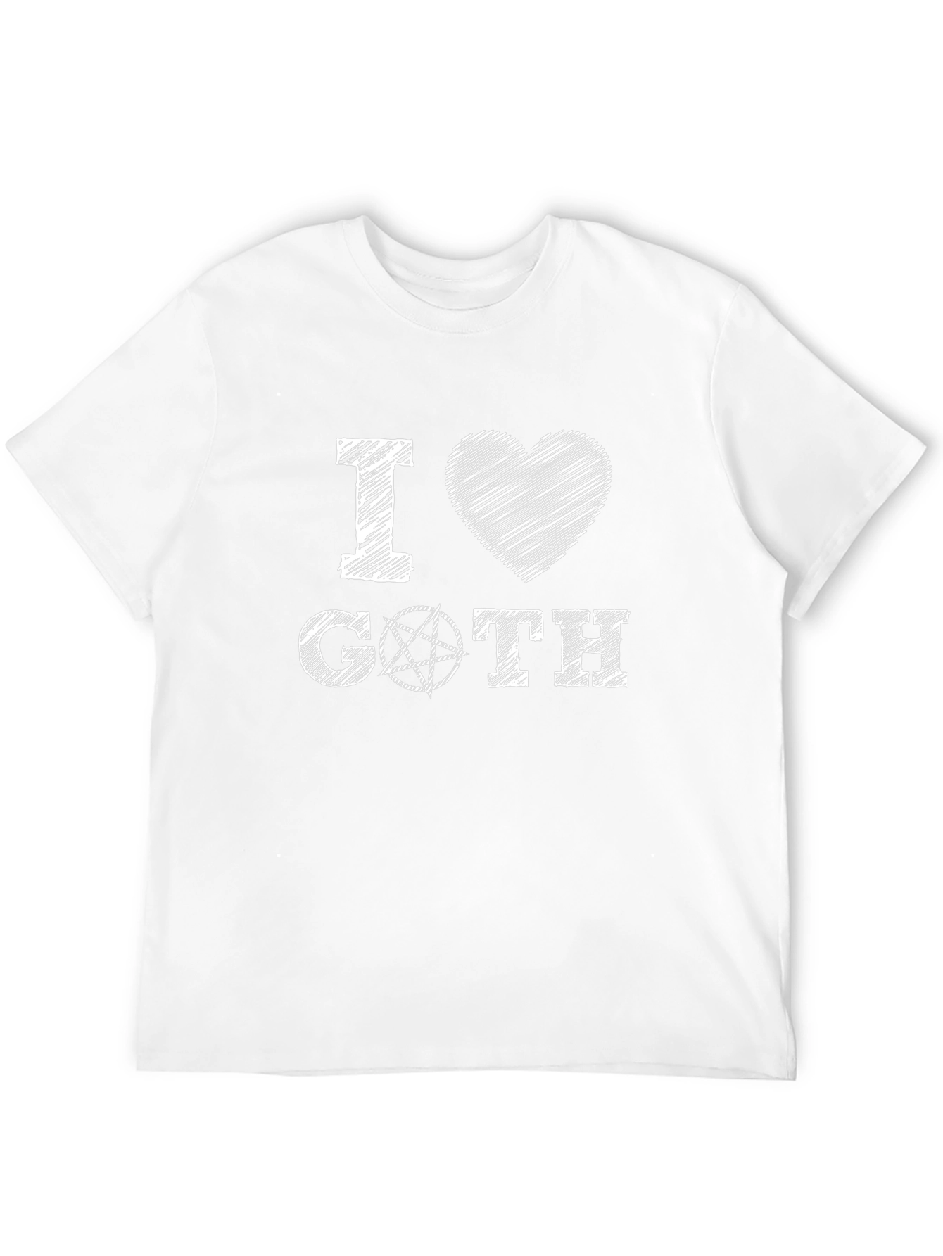I Love Goth Black T-Shirt