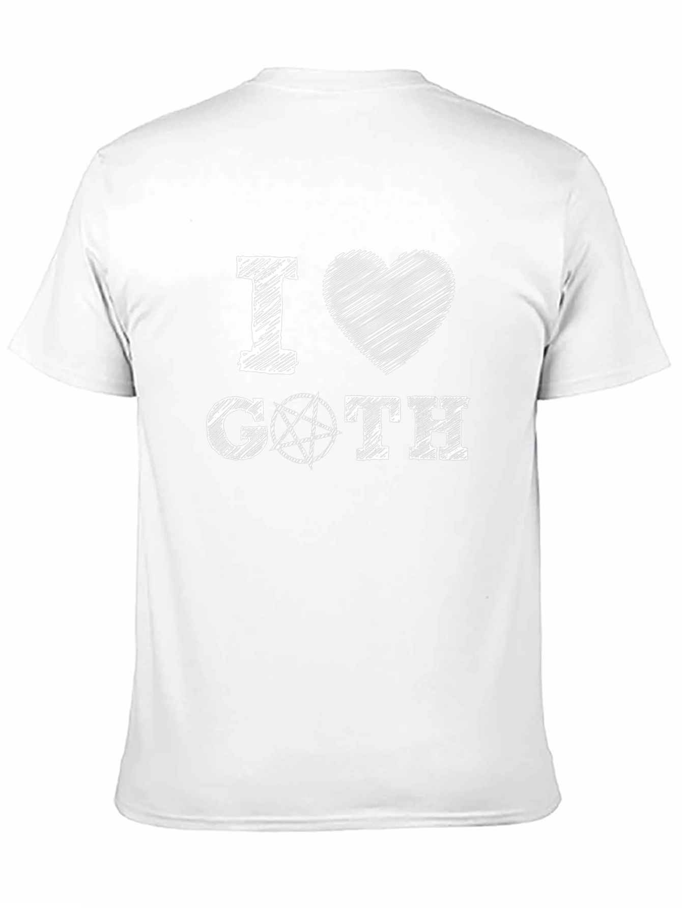 I Love Goth Black T-Shirt