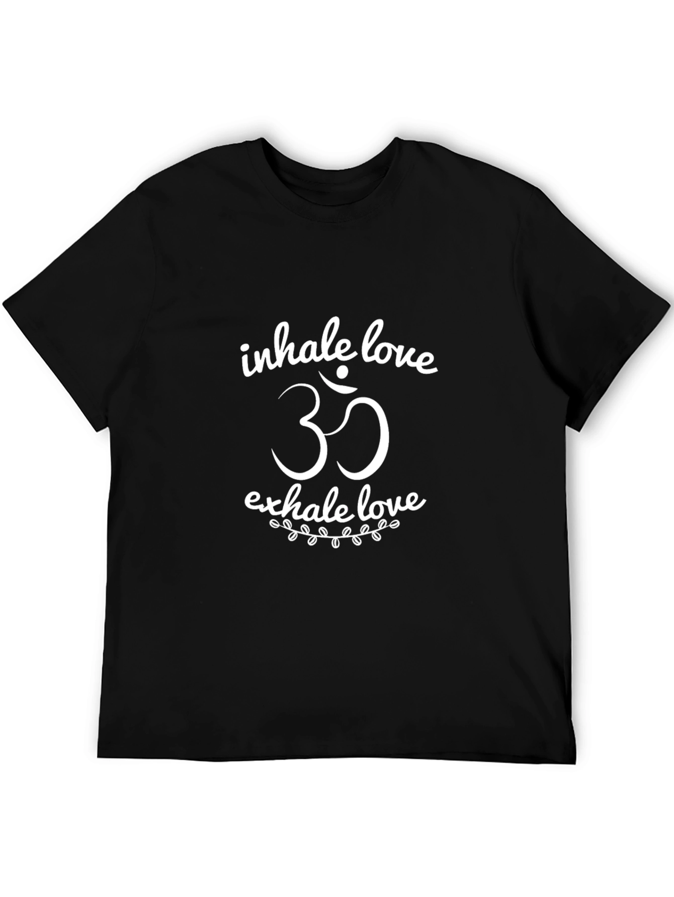 Inhale Love Graphic Tee - Yoga Inspired Shirt