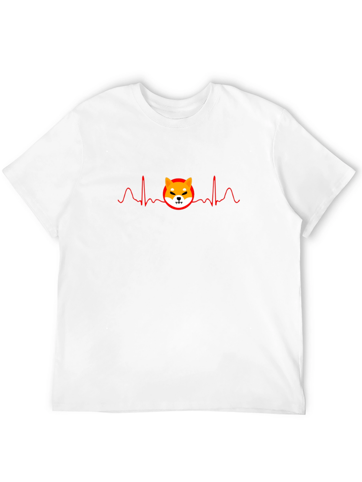 Shiba Inu Heartbeat T-Shirt