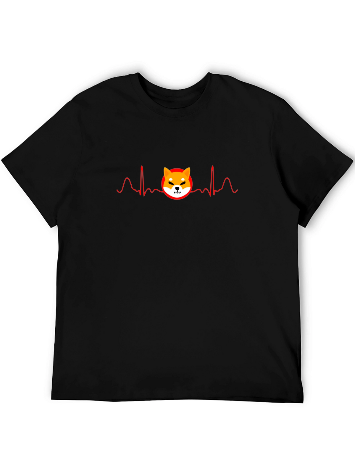 Shiba Inu Heartbeat T-Shirt