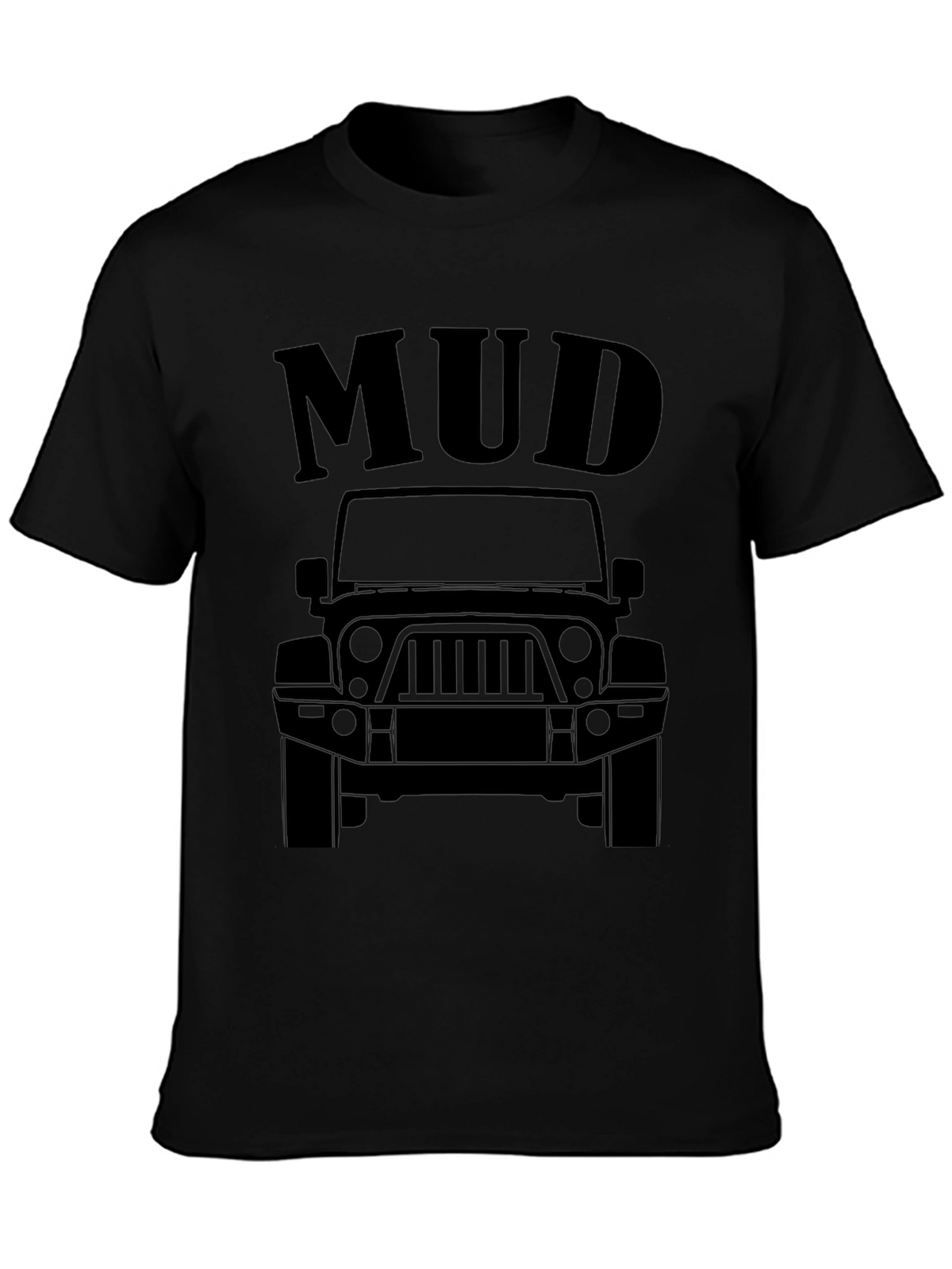 Mud Jeep Graphic Tee - Black