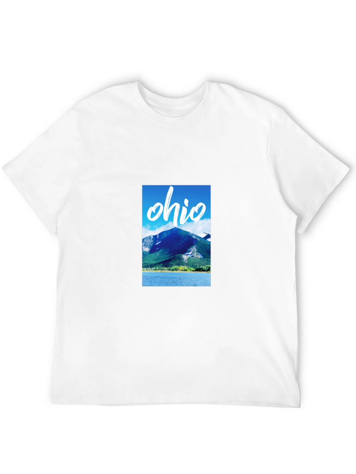 Ohio Mountain Graphic Black T-Shirt