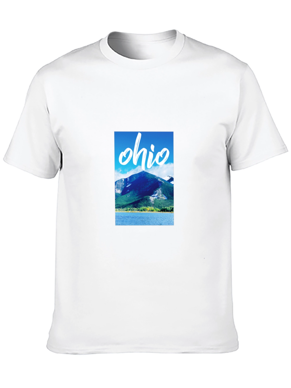 Ohio Mountain Graphic Black T-Shirt
