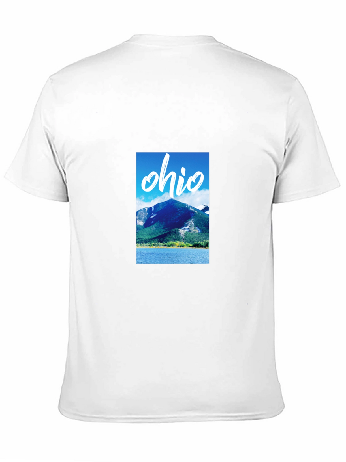 Ohio Mountain Graphic Black T-Shirt