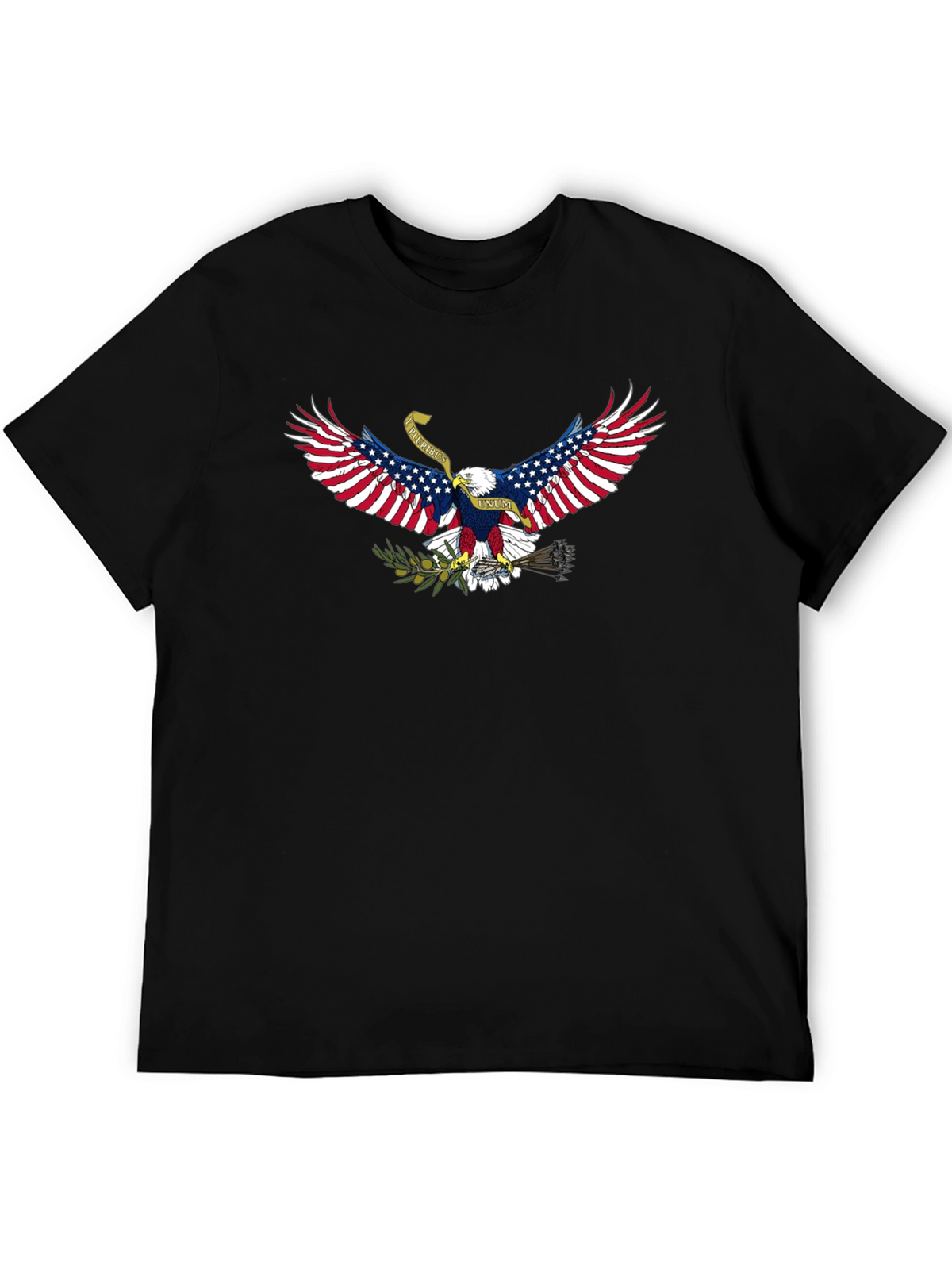 Patriotic Eagle Graphic T-Shirt