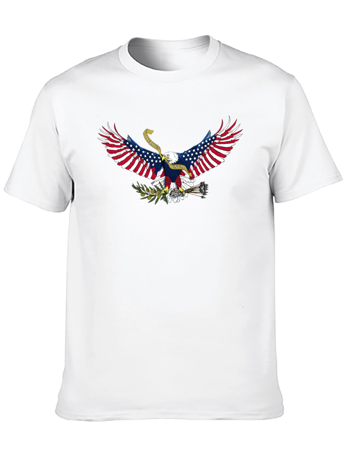 Patriotic Eagle Graphic T-Shirt