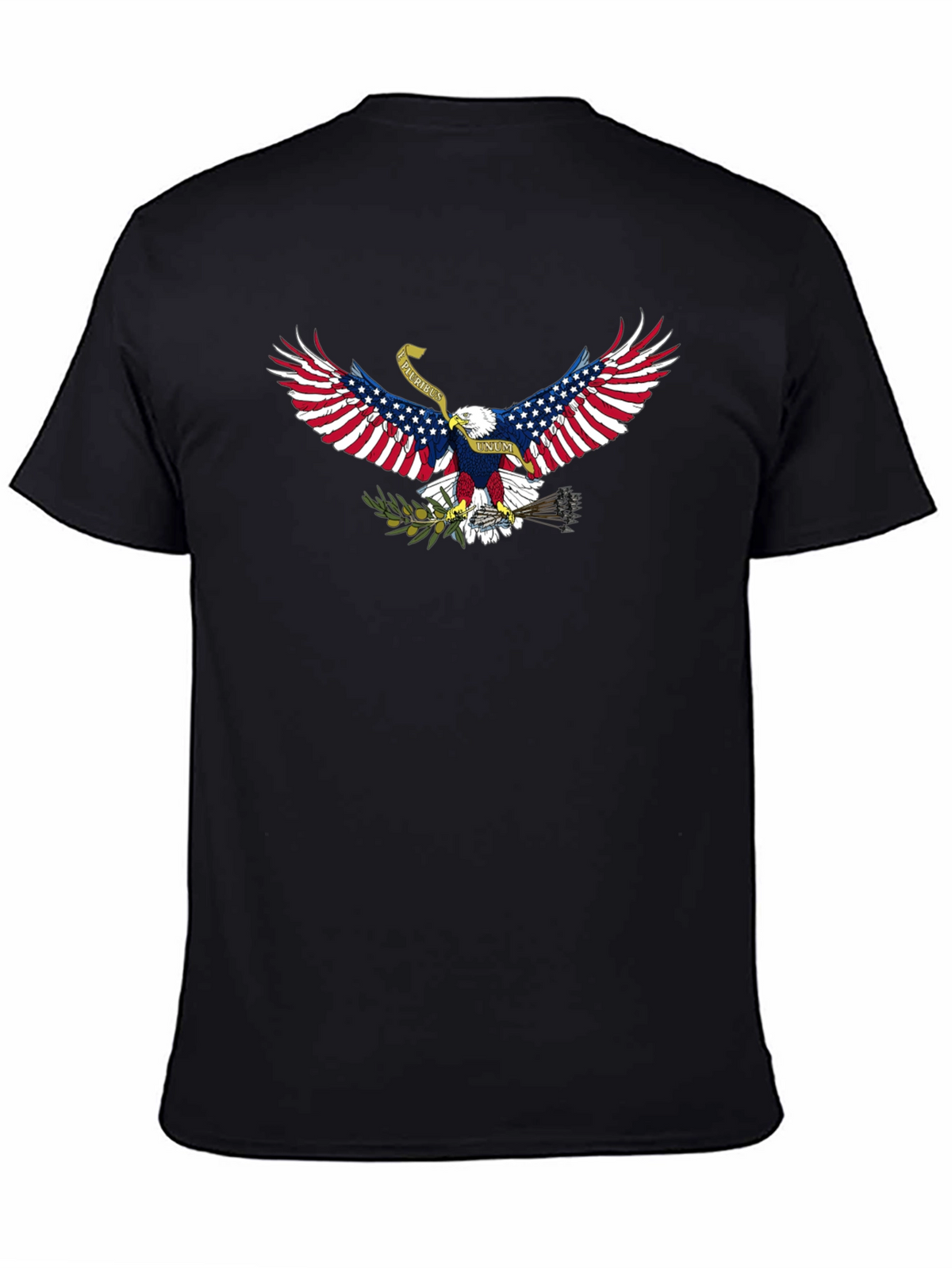 Patriotic Eagle Graphic T-Shirt