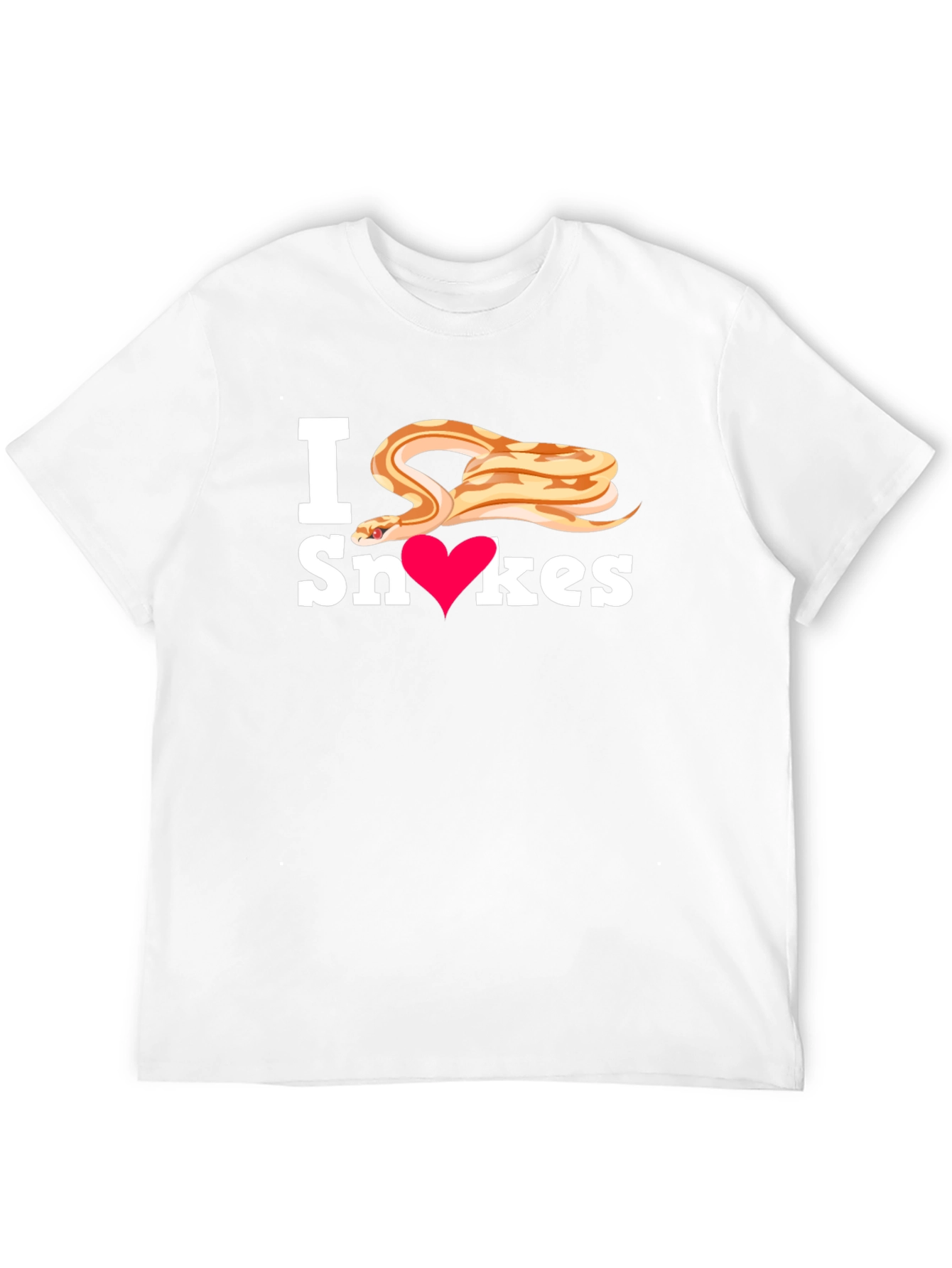 I Heart Snakes T-Shirt - Reptile Lover Tee