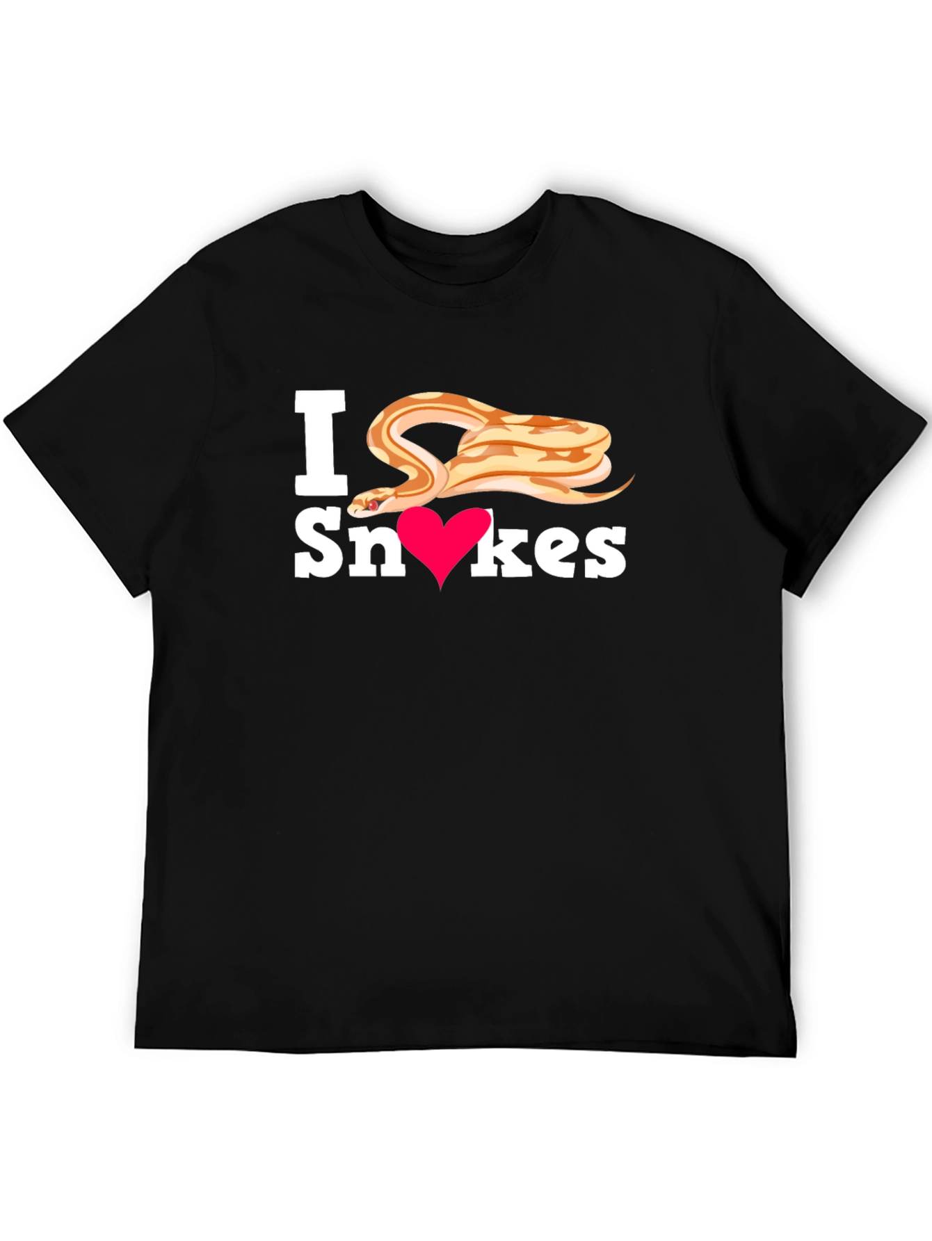 I Heart Snakes T-Shirt - Reptile Lover Tee