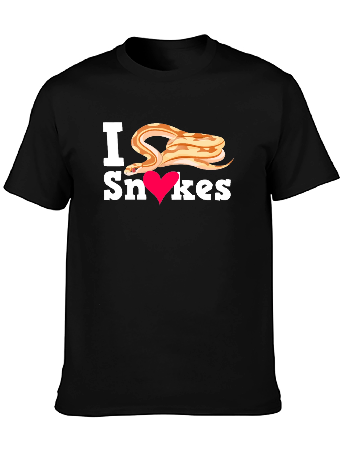 I Heart Snakes T-Shirt - Reptile Lover Tee