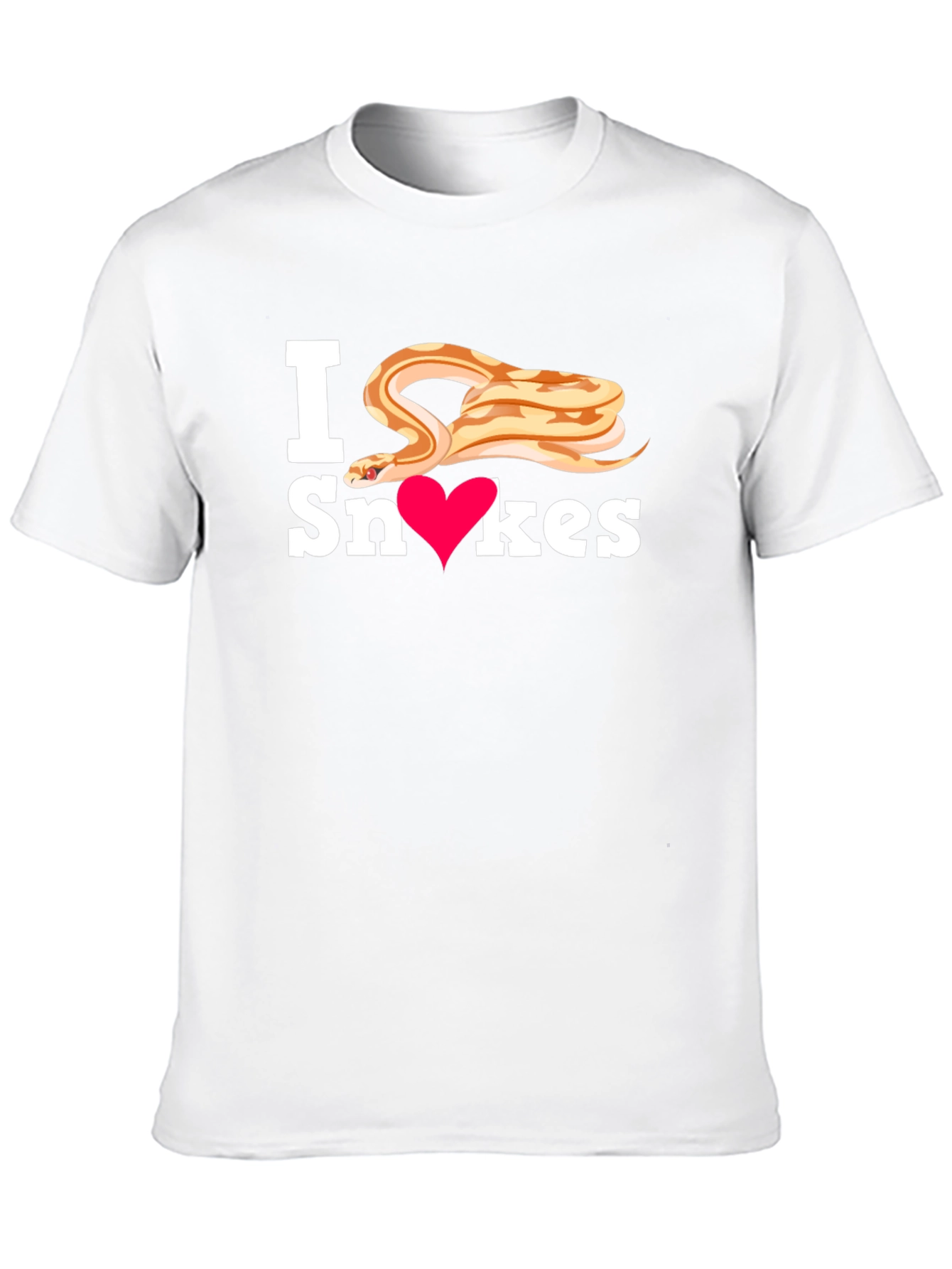 I Heart Snakes T-Shirt - Reptile Lover Tee