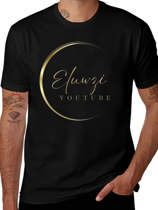Eluwzi YouTube Black T-Shirt